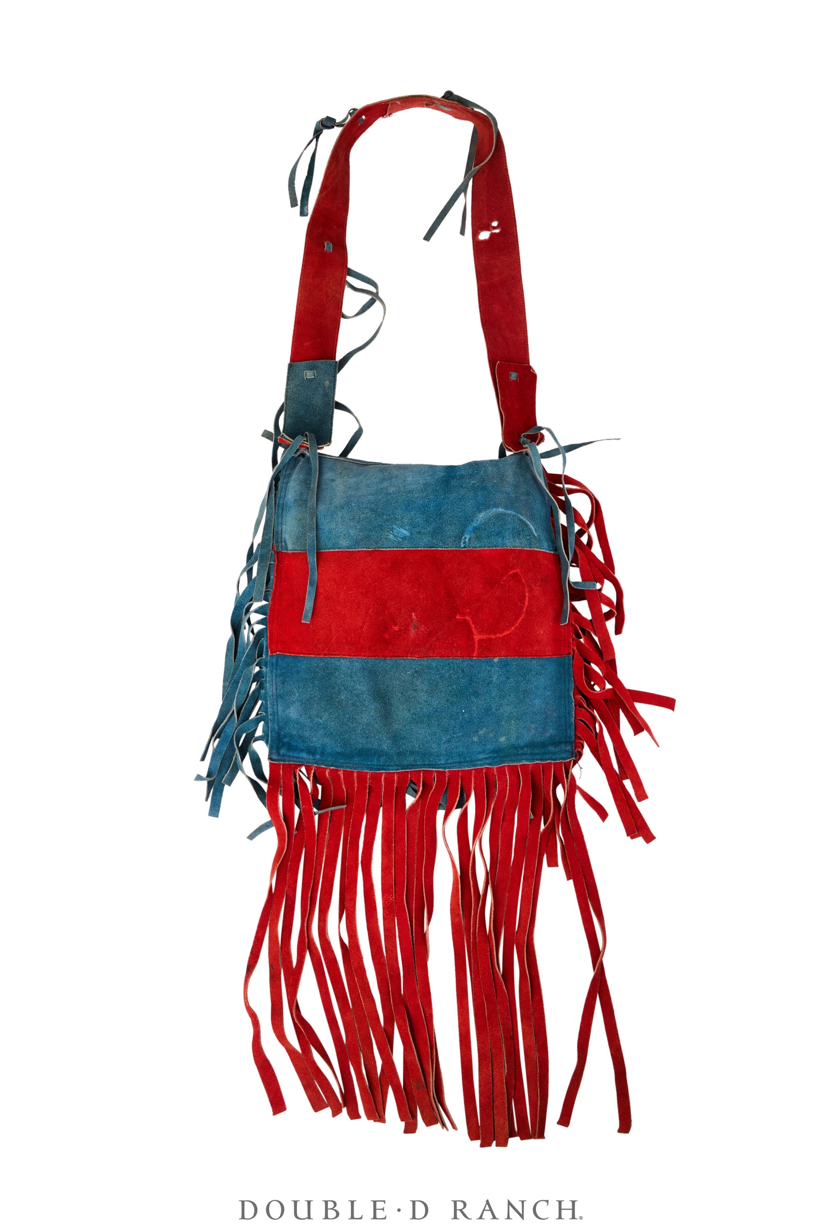 Bag, Messenger, Patriotic, Fringed, Vintage ‘70s, 1463