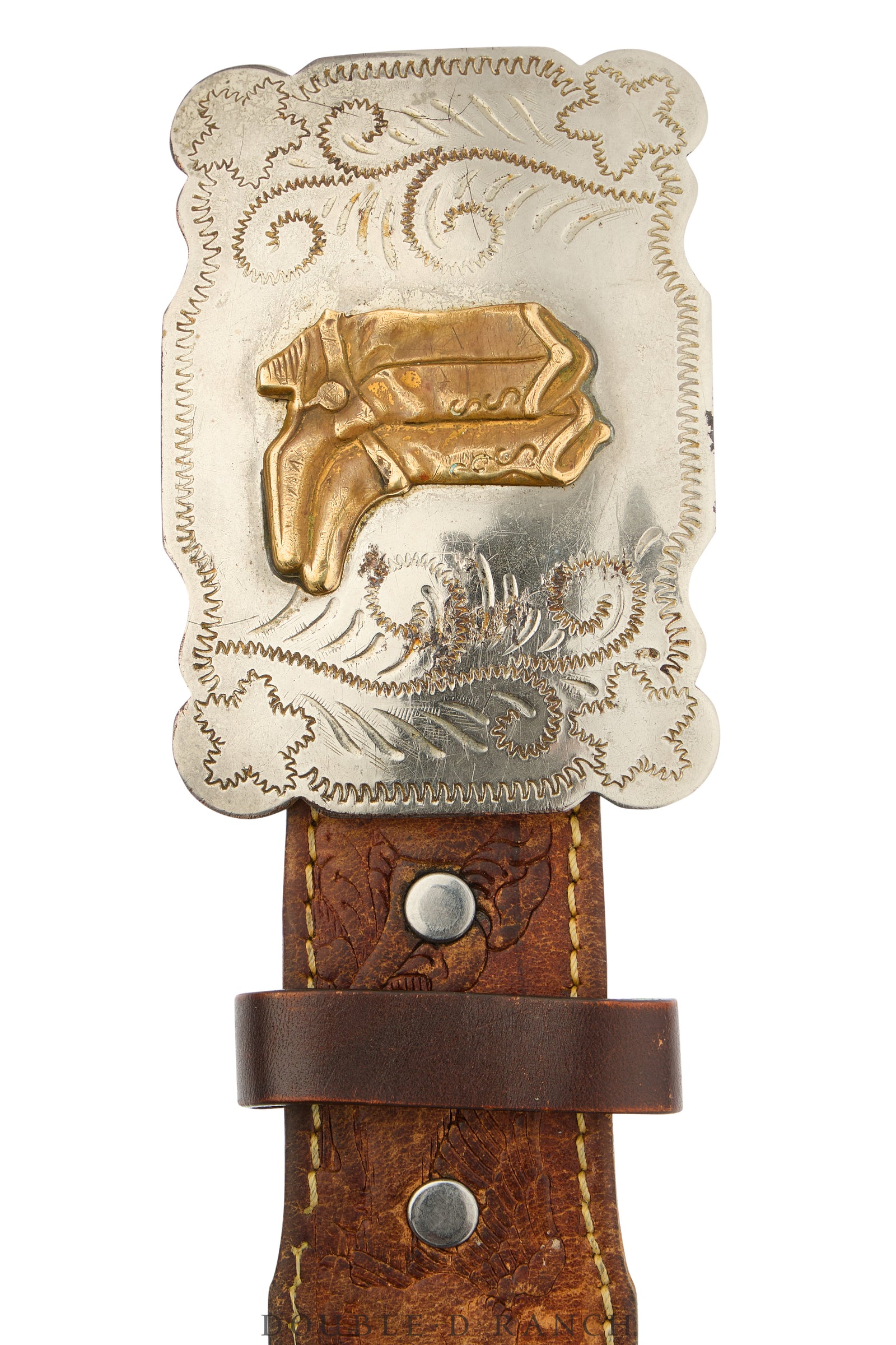 Belt, A Vintage, Buckle, Western Kitsch, Boots, Hallmark, Vintage, 1107