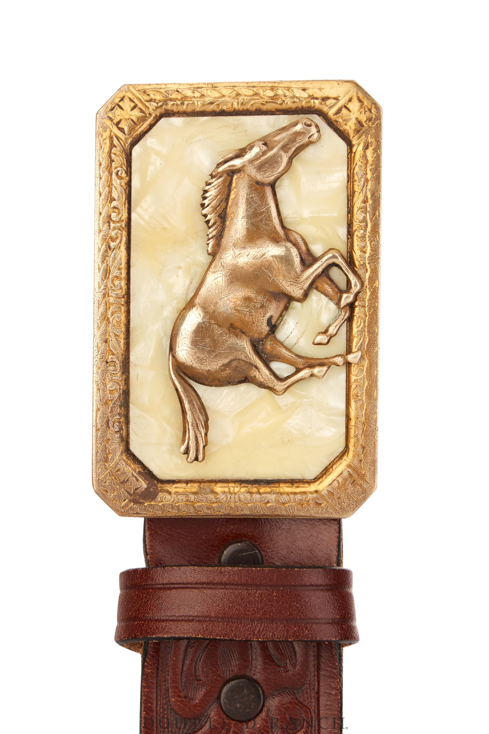 Belt, A Vintage, Buckle, Kitsch, Western, Mustang, Vintage, 884