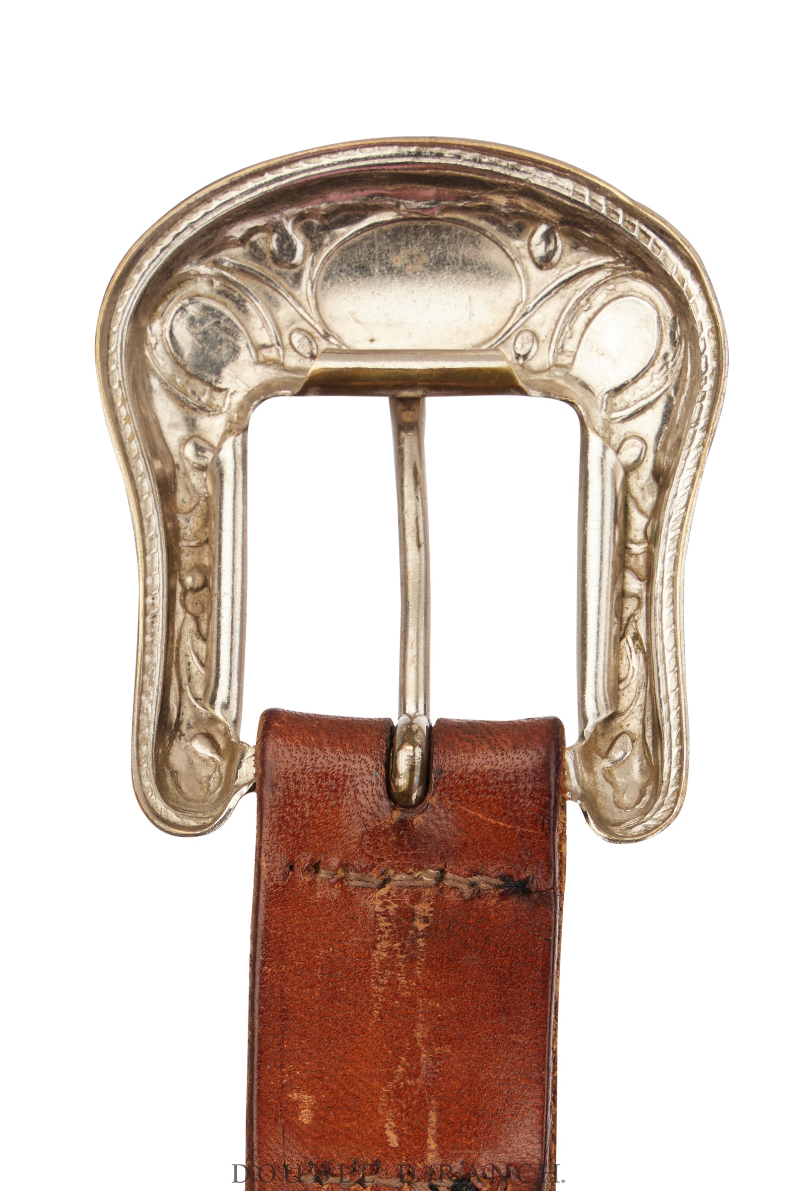 Belt, A Vintage, Buckle, Biker, Glass Rivets, Vintage, 888