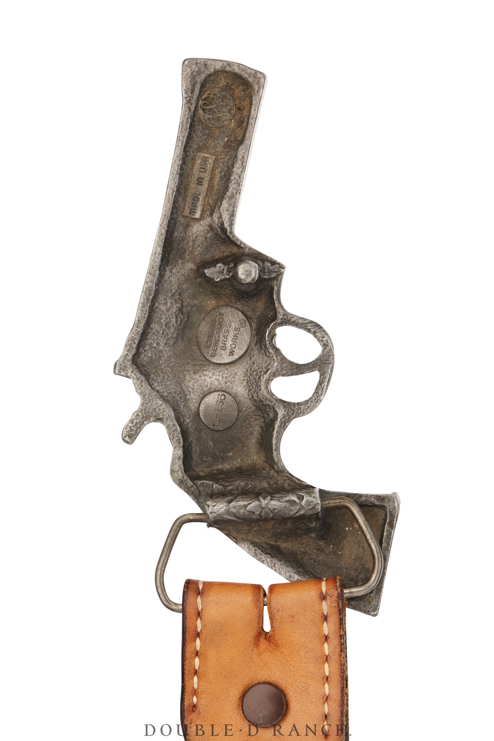 Belt, A Vintage, Buckle, Kitsch, Revolver, Hallmark, Vintage, 909