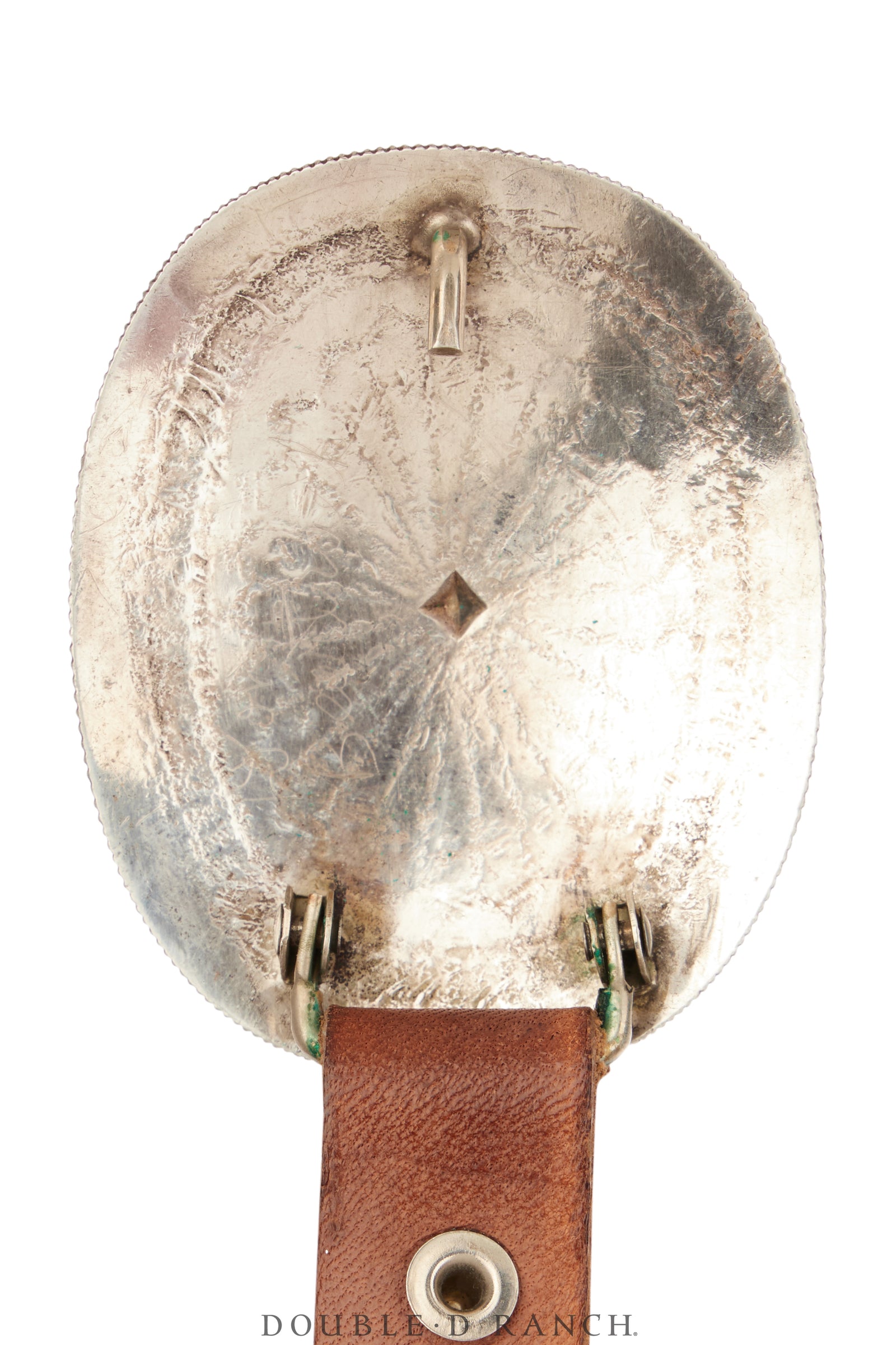 Belt, A Vintage, Concho, Sterling Silver, Vintage, 916