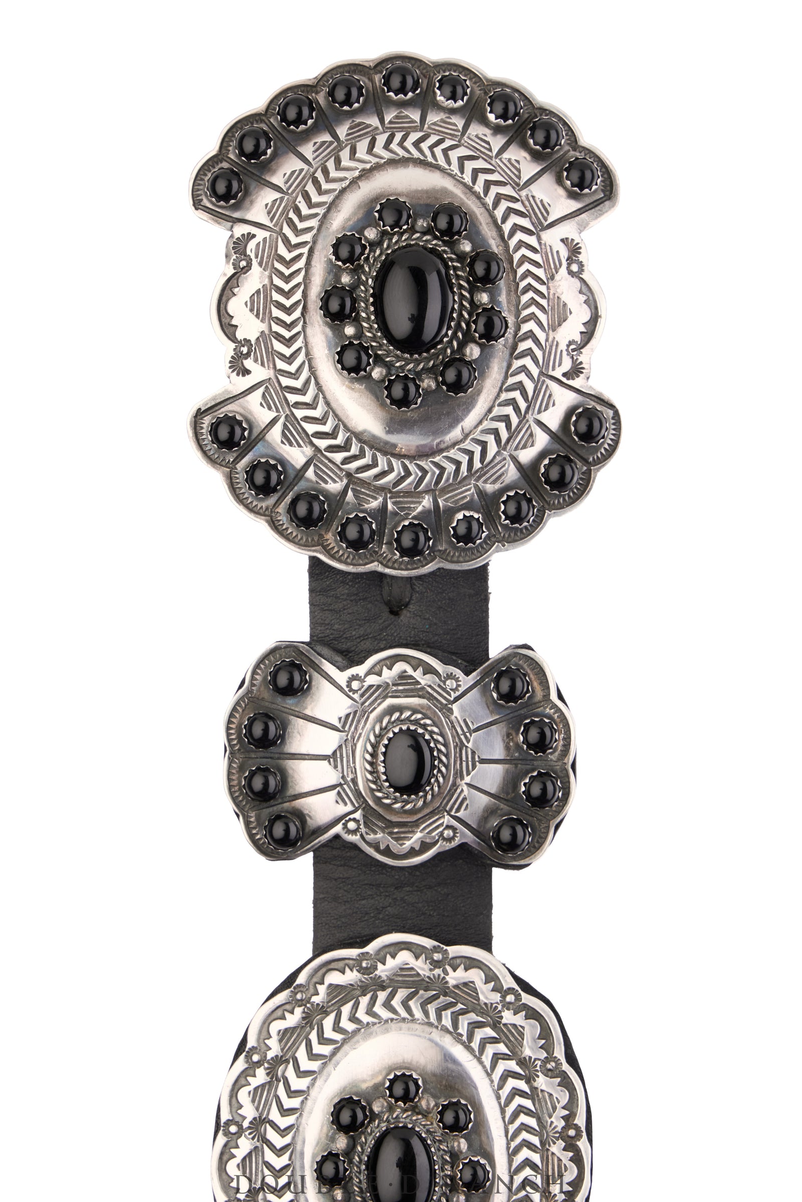 Belt, A Vintage, Concho, Onyx, Hallmark, Vintage, 929