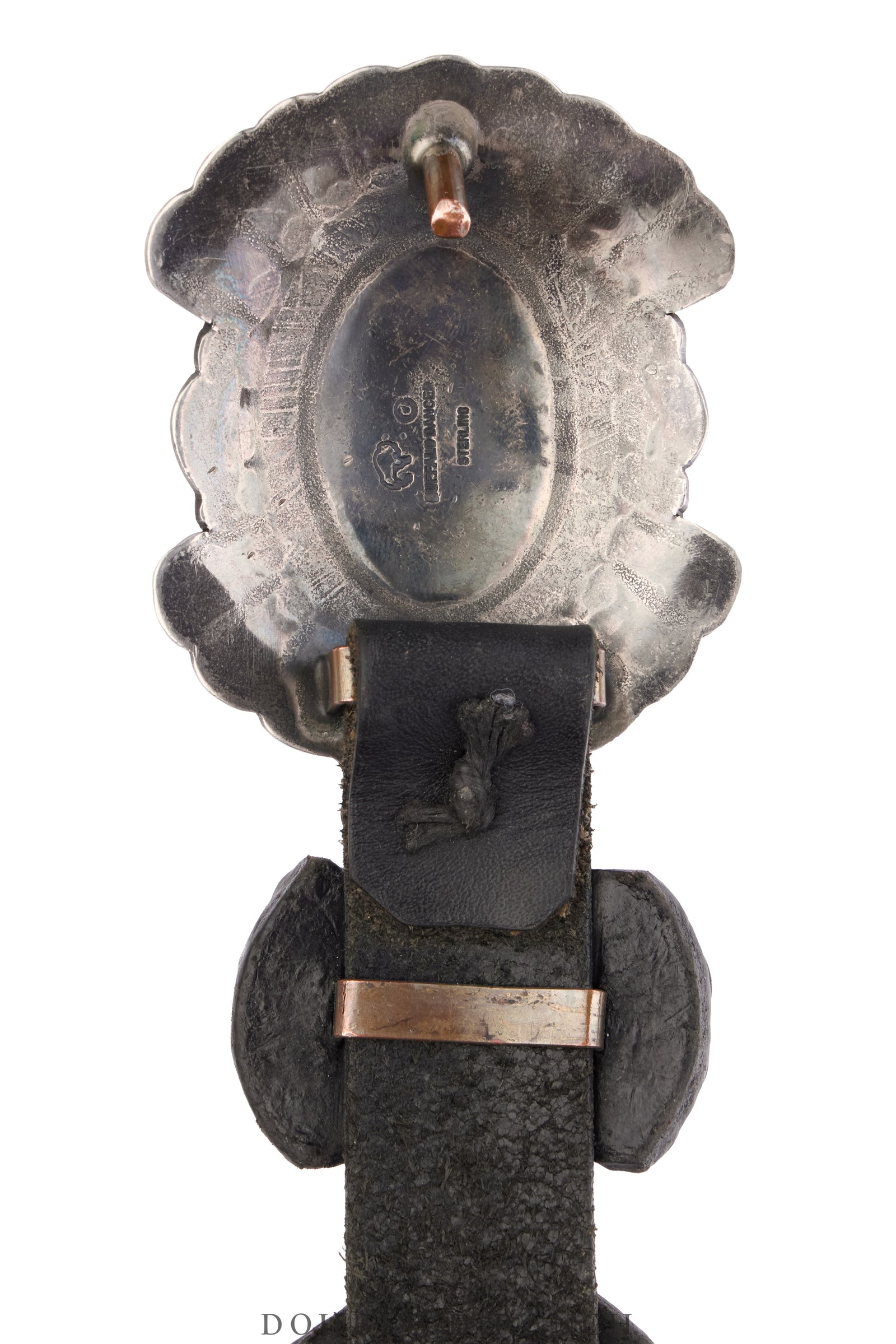 Belt, A Vintage, Concho, Onyx, Hallmark, Vintage, 929
