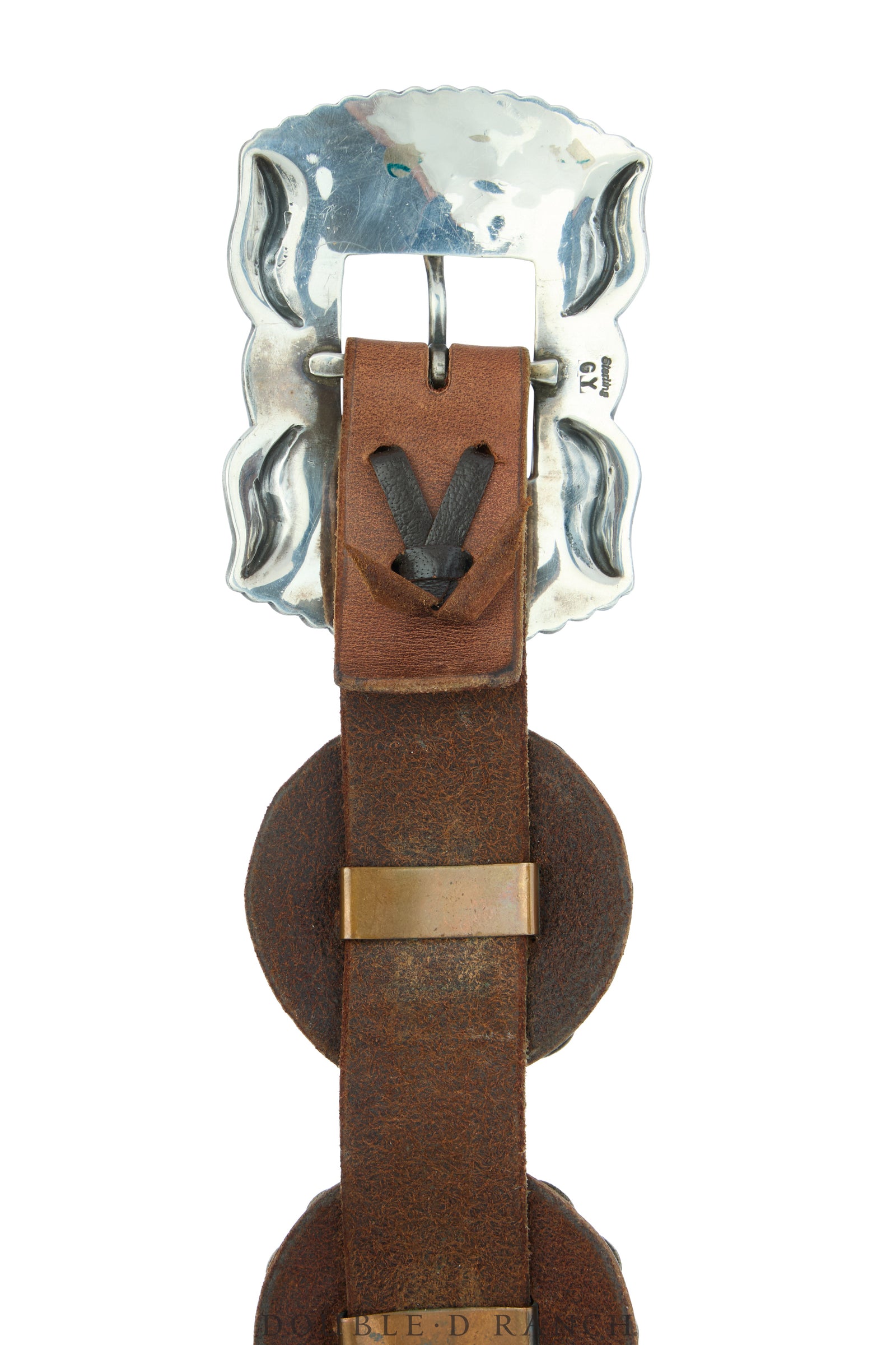 Belt, A Vintage, Concho, Turquoise, Third Phase Revival, Hallmark, Vintage, 1021