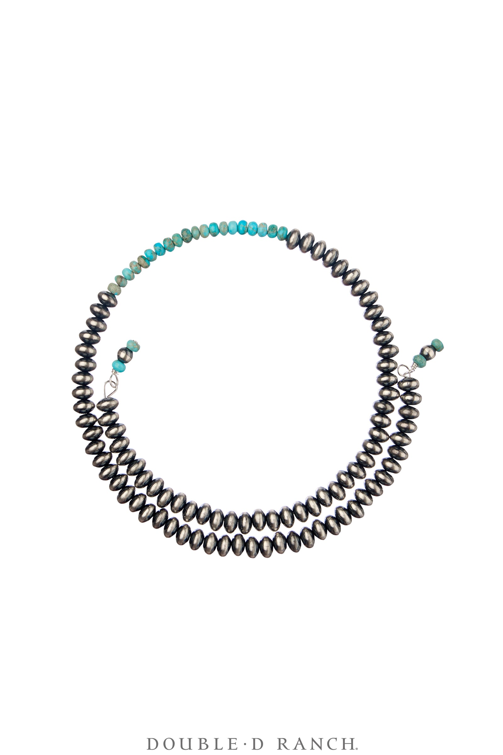 Necklace, Novelty, Choker, Turquoise, Sterling Silver, Contemporary, 3693