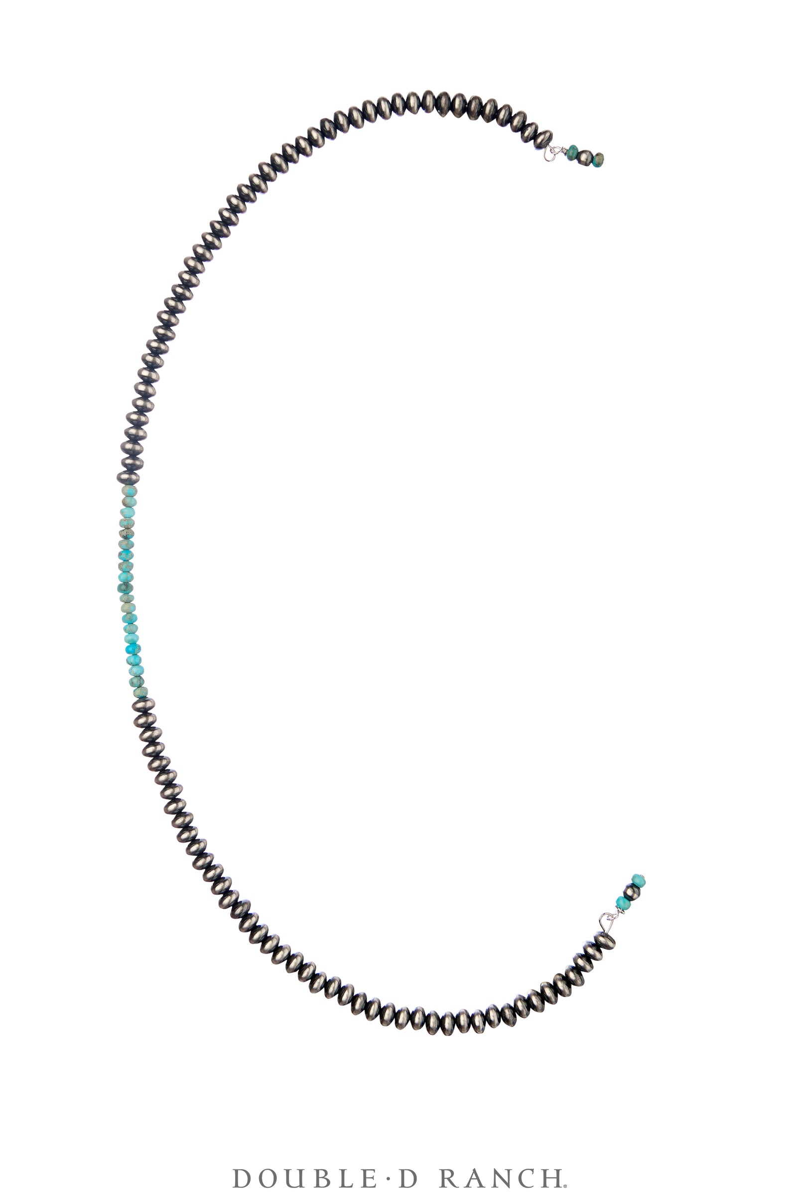 Necklace, Novelty, Choker, Turquoise, Sterling Silver, Contemporary, 3693