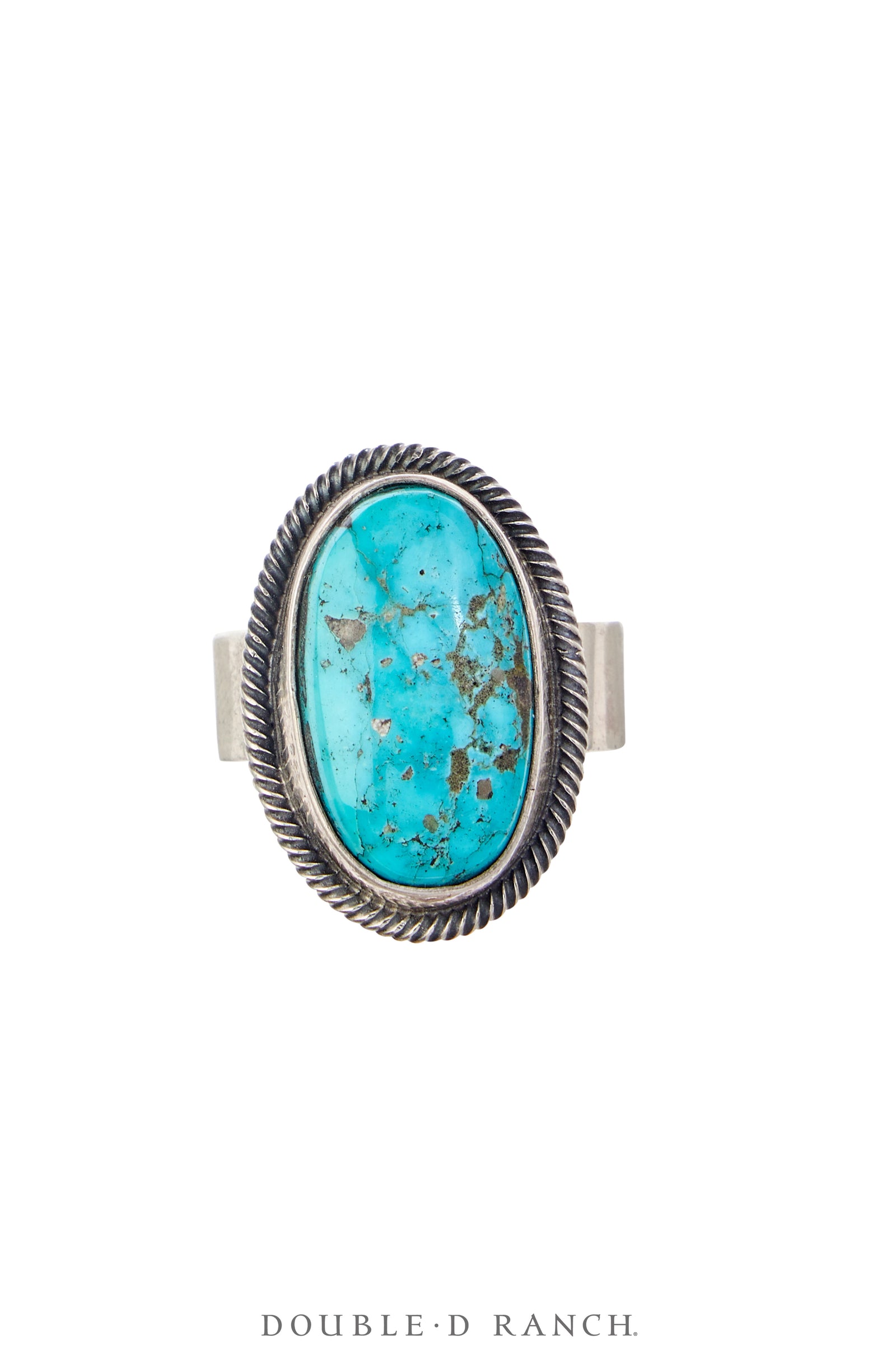 Ring, Natural Stone, Turquoise, Hallmark, Contemporary, Adjustable, 1720
