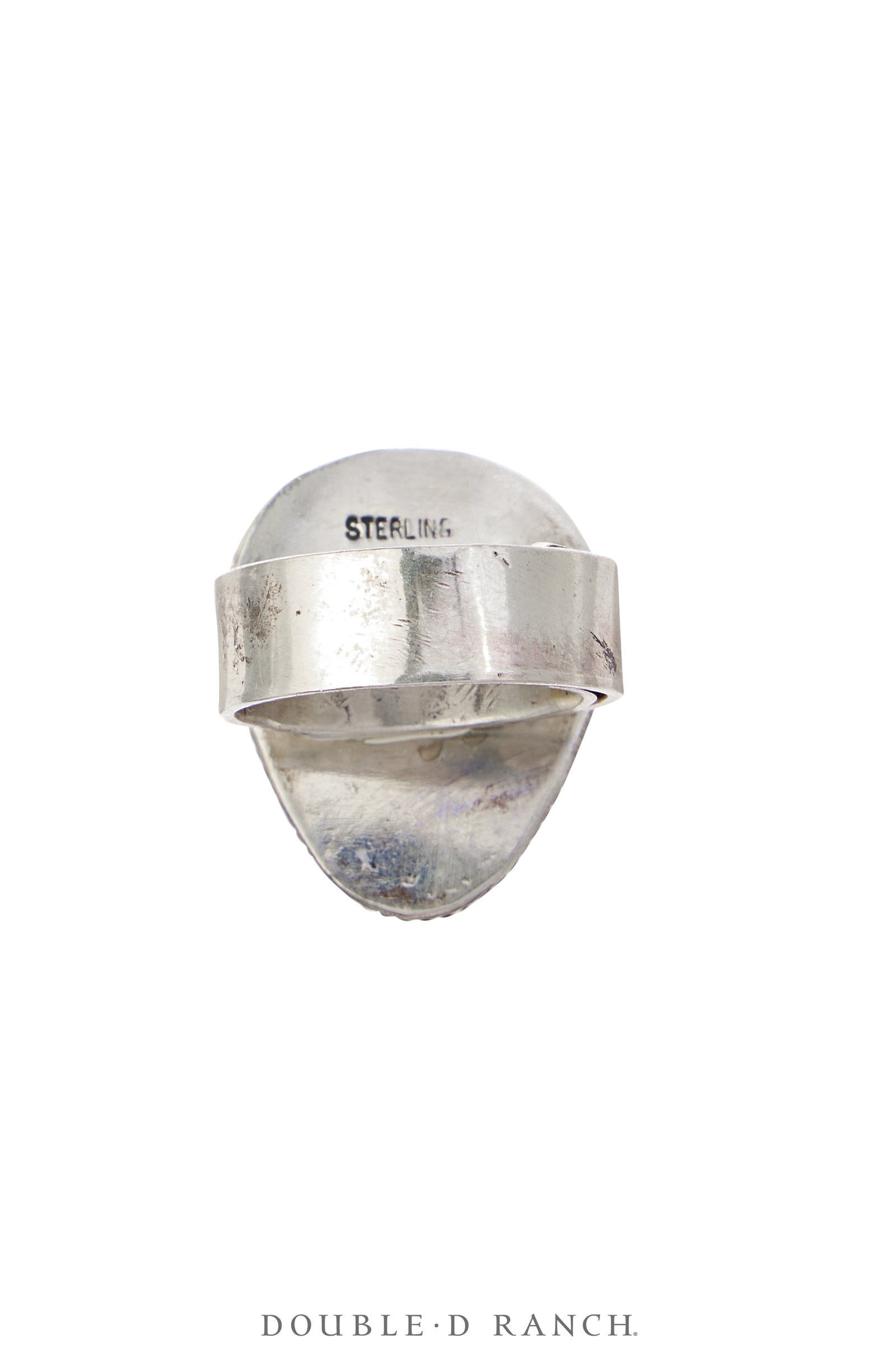 Ring, Natural Stone, Turquoise, Hallmark, Contemporary, Adjustable, 1720