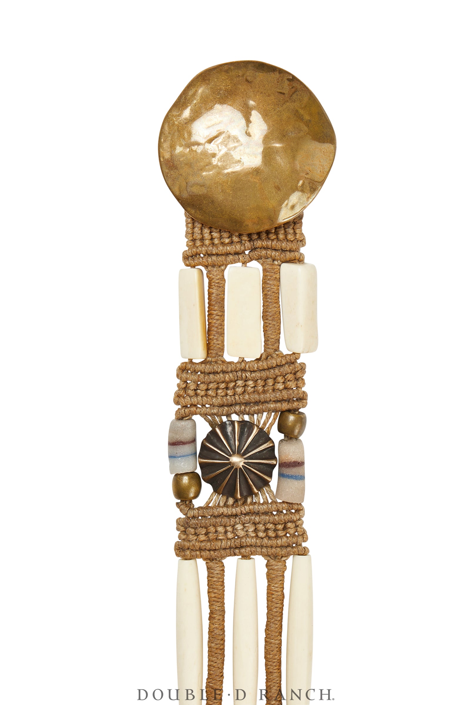 Belt, A Vintage, Mummy's Bundle, Hairpipe & Conchos, Hallmark, Vintage, 620