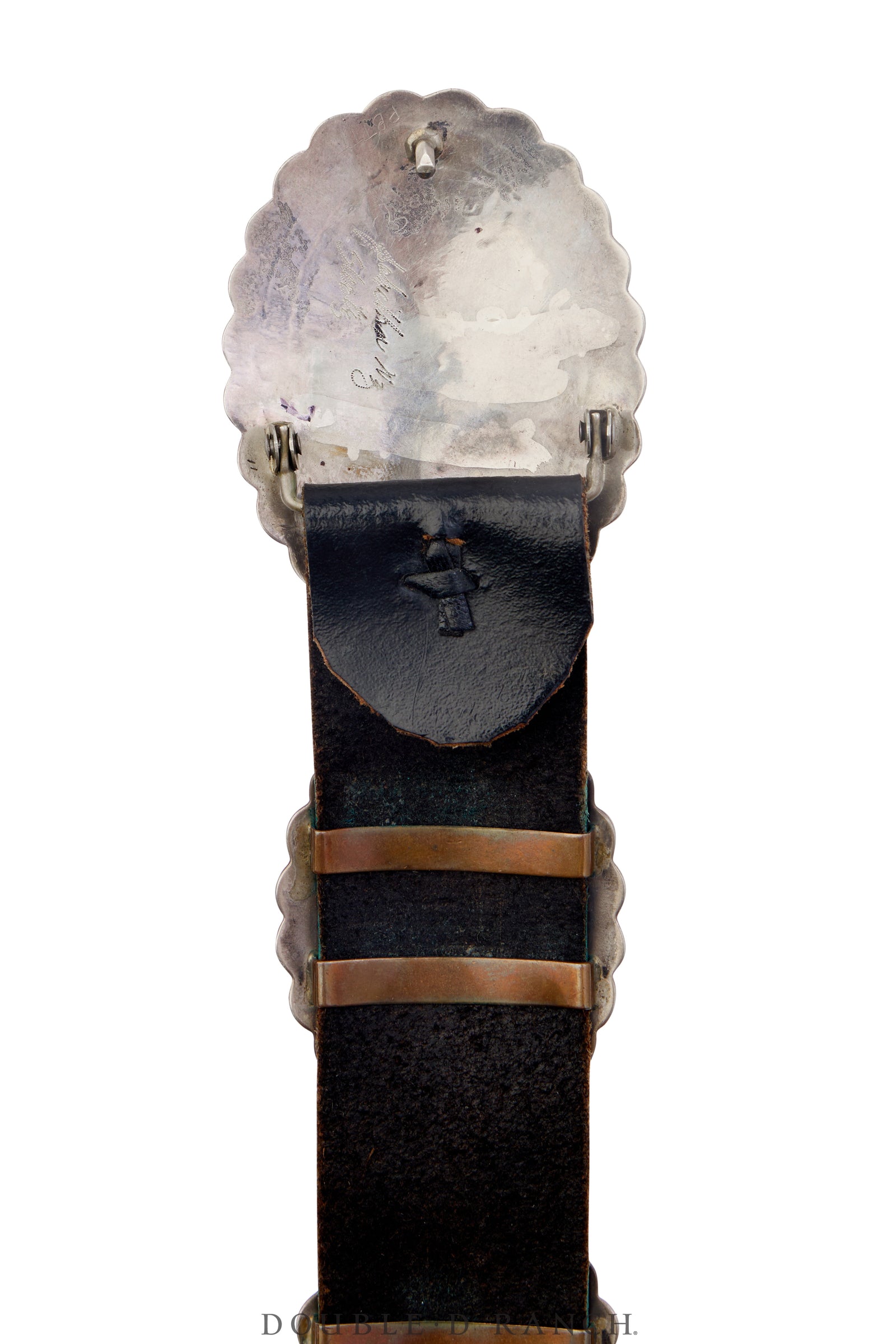 Belt, A Vintage, Concho, Lapis, Hallmark, Vintage, 697