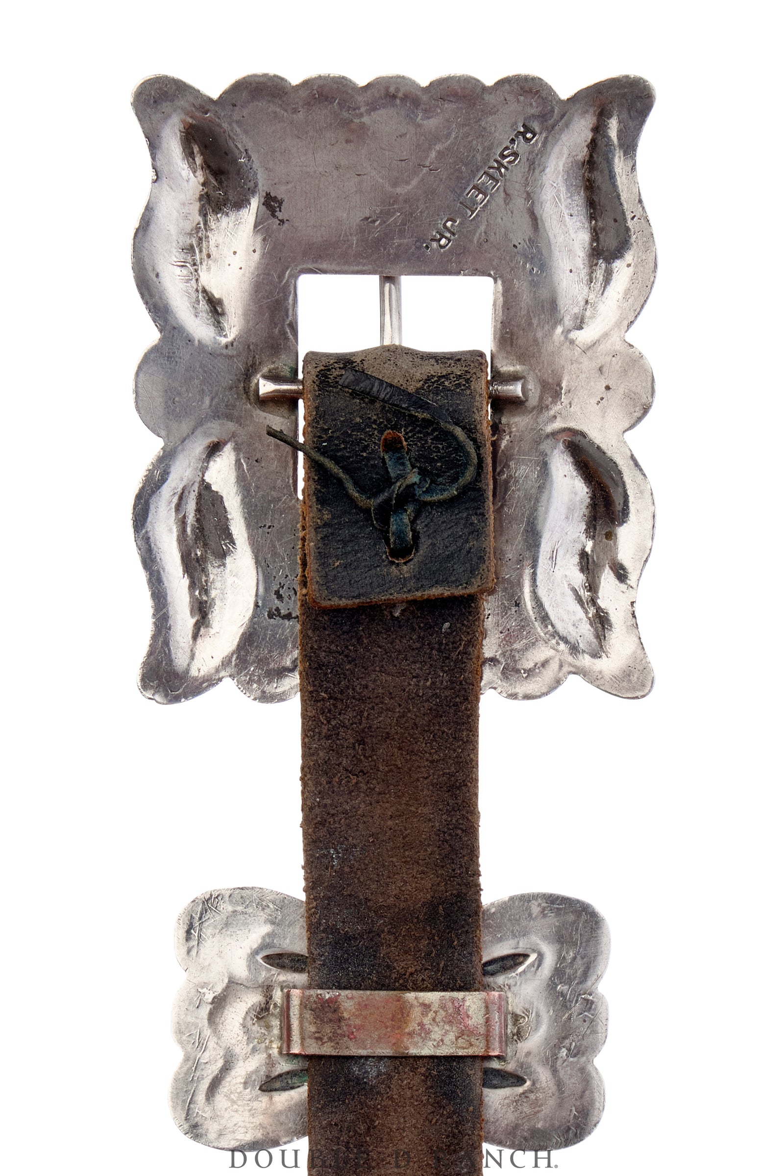 Belt, A Vintage, Concho, Turquoise, Roger Skeet Jr. Hallmark, Vintage, 711