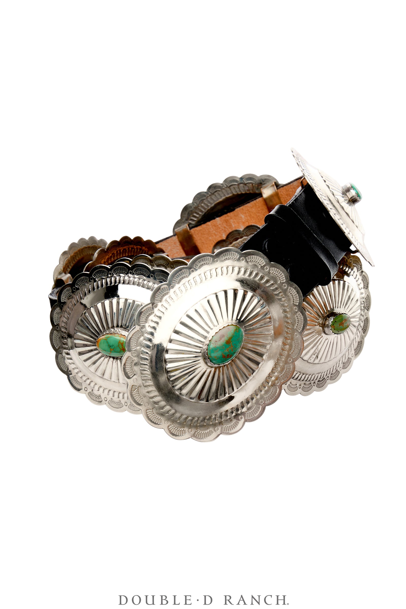 Belt, A Vintage, Concho, Turquoise, From the Iris Apfel Estate, Vintage, 742