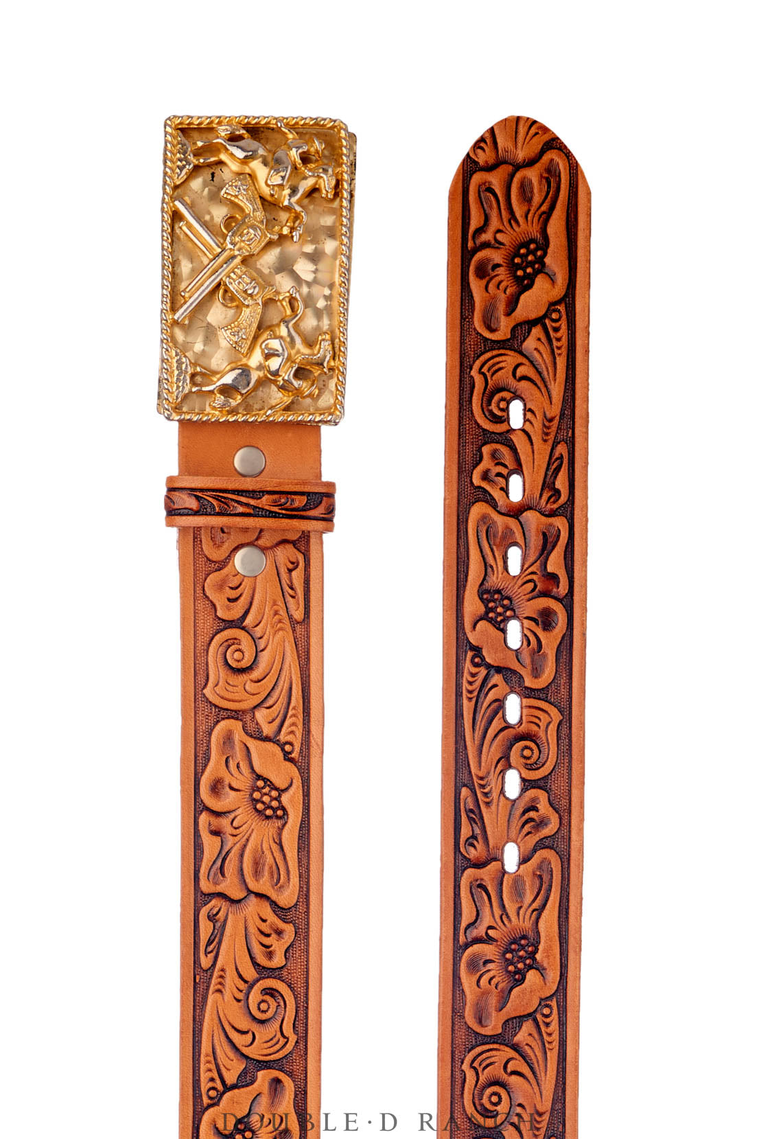 Belt, A Vintage, Buckle, Kitsch, Western Novelty, Vintage, 826