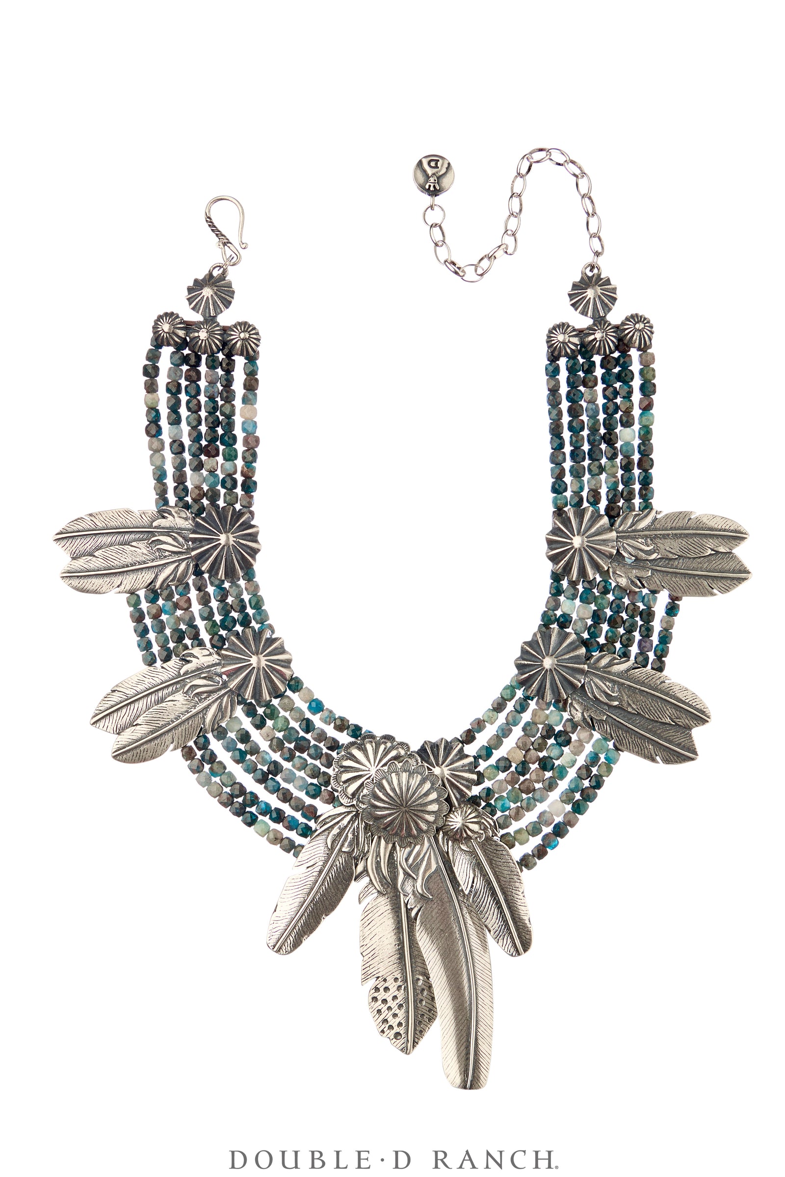Necklace, Mummy's Bundle, by Double D Ranch, Francesca, Collar, Feathers, 110Y