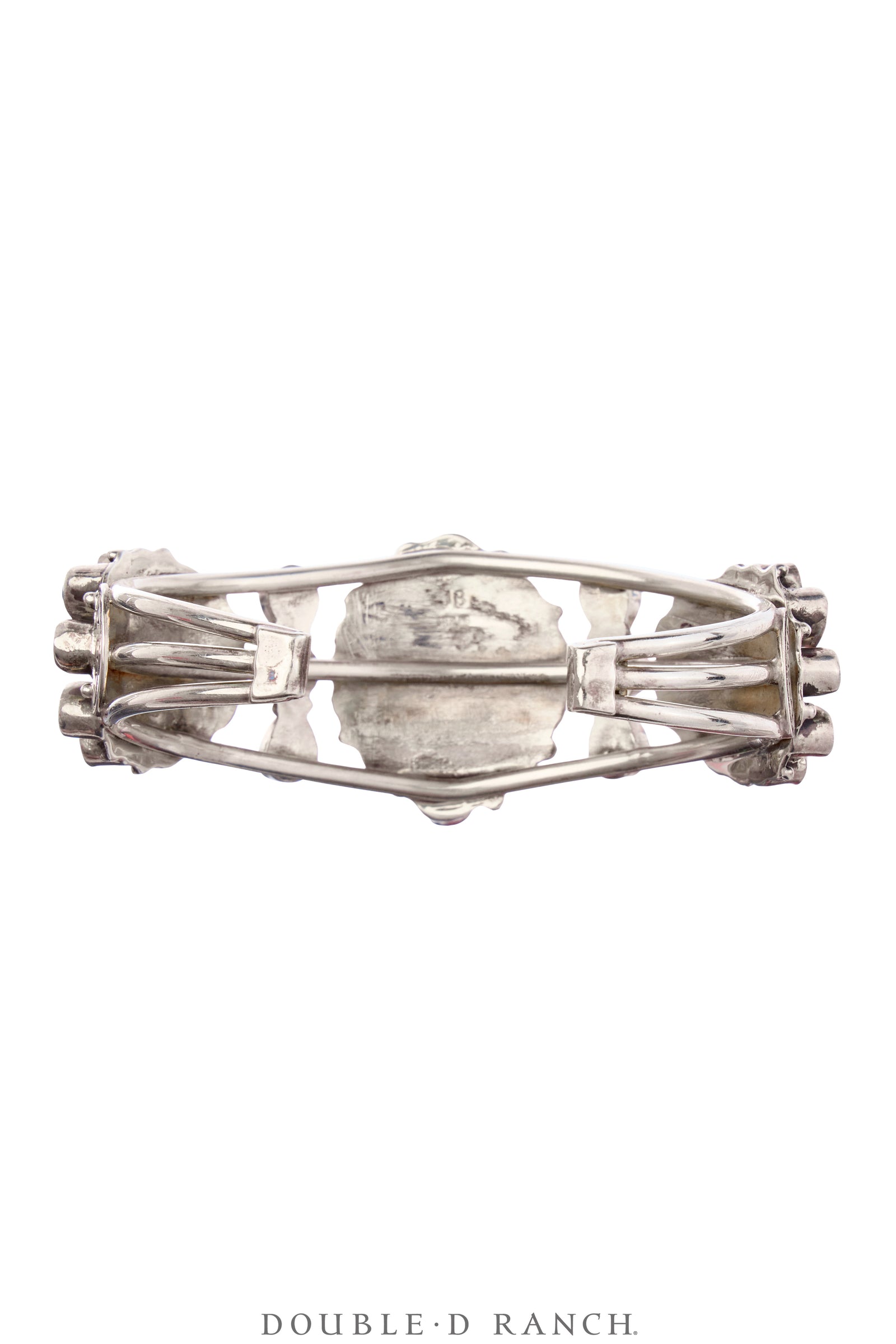 Cuff, Faceted Jewels, Cluster, Sapphire, Amethyst & Aquamarine, Hallmark, Contemporary, 3957