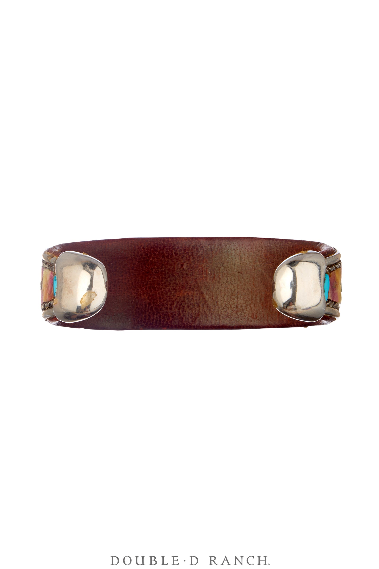 Cuff, Inlay, Turquoise, Leather Lined, Artisan, Charlie Favour, Contemporary, 4086