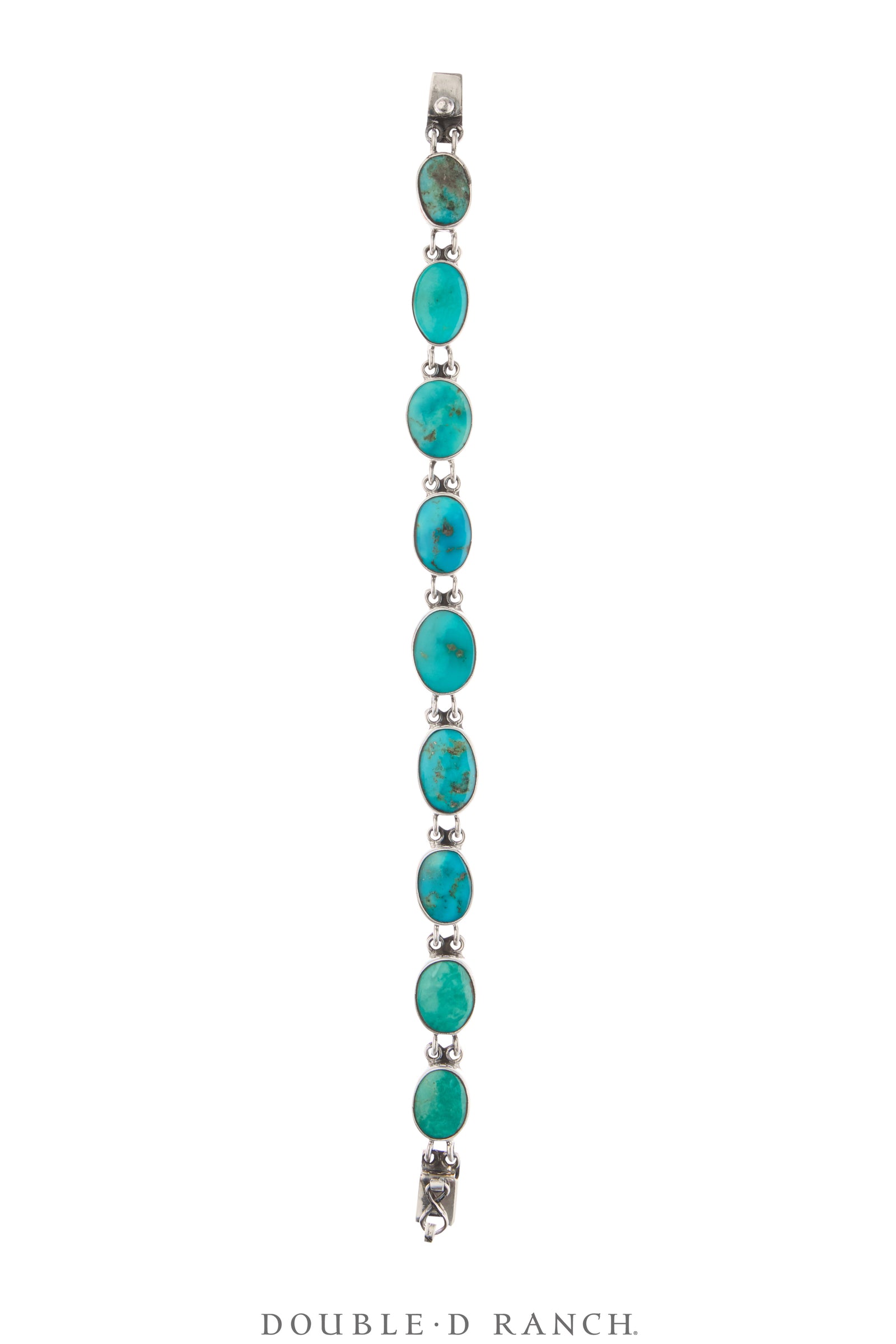 Bracelet, Federico, Chain Inlay, Turquoise, Hallmark, Contemporary, 4125