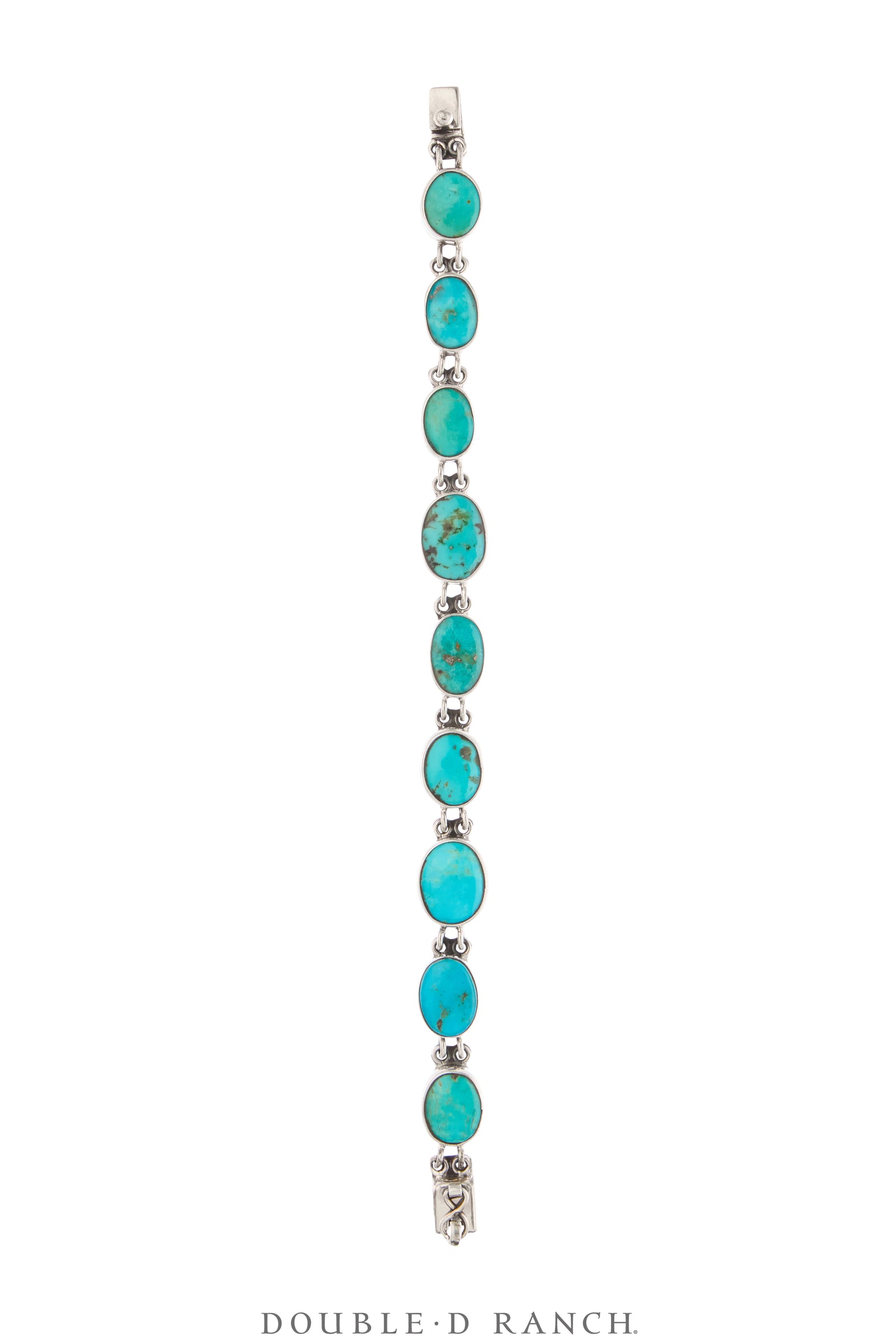 Bracelet, Federico, Chain Inlay, Turquoise, Hallmark, Contemporary, 4127