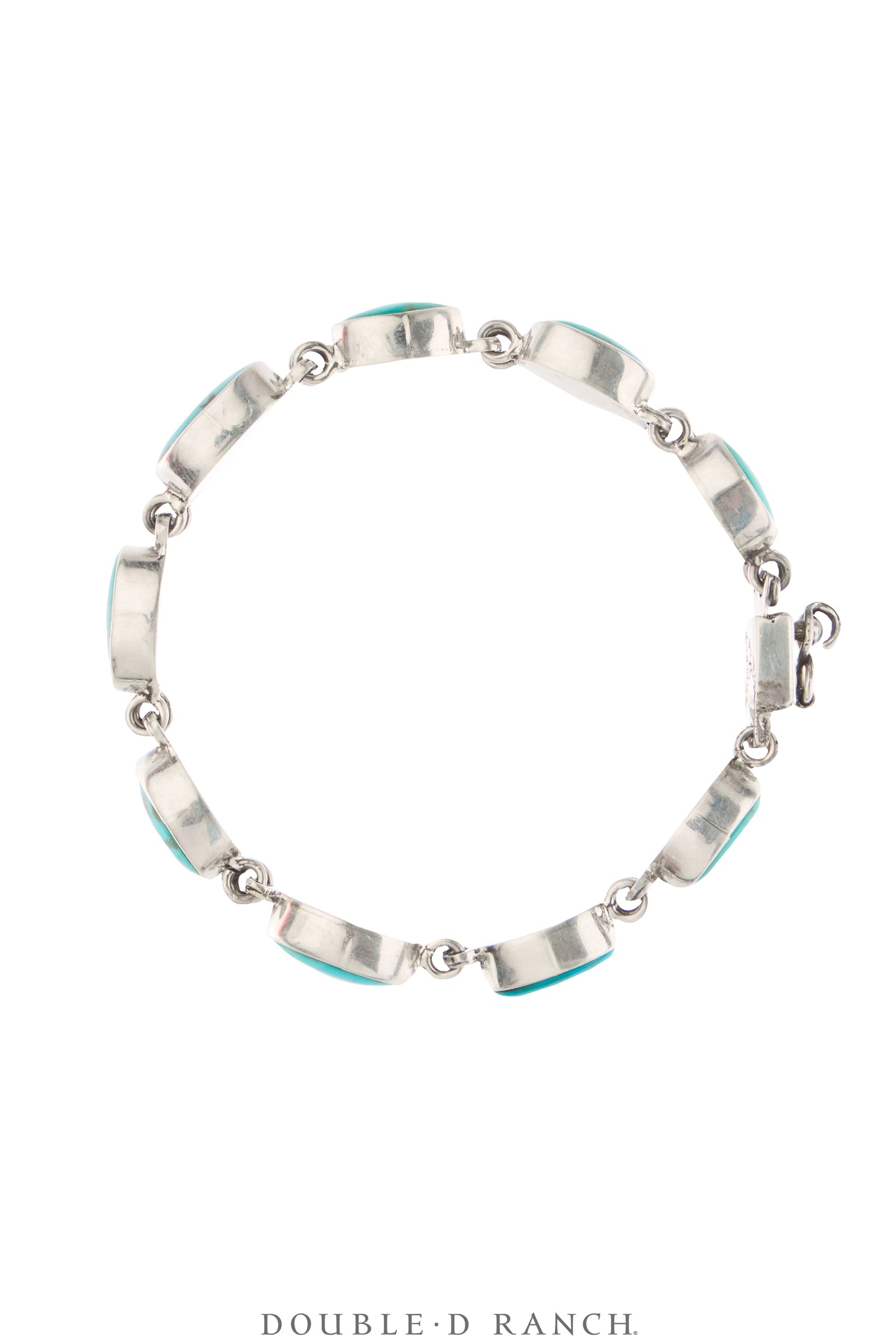 Bracelet, Federico, Chain Inlay, Turquoise, Hallmark, Contemporary, 4127