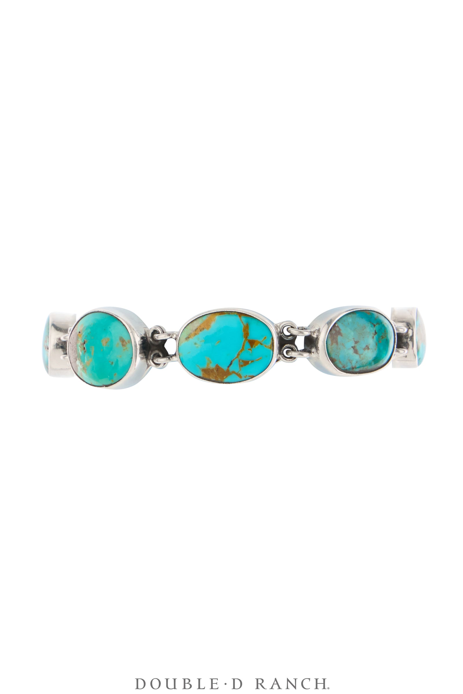 Bracelet, Federico, Chain Inlay, Turquoise, Hallmark, Contemporary, 4128