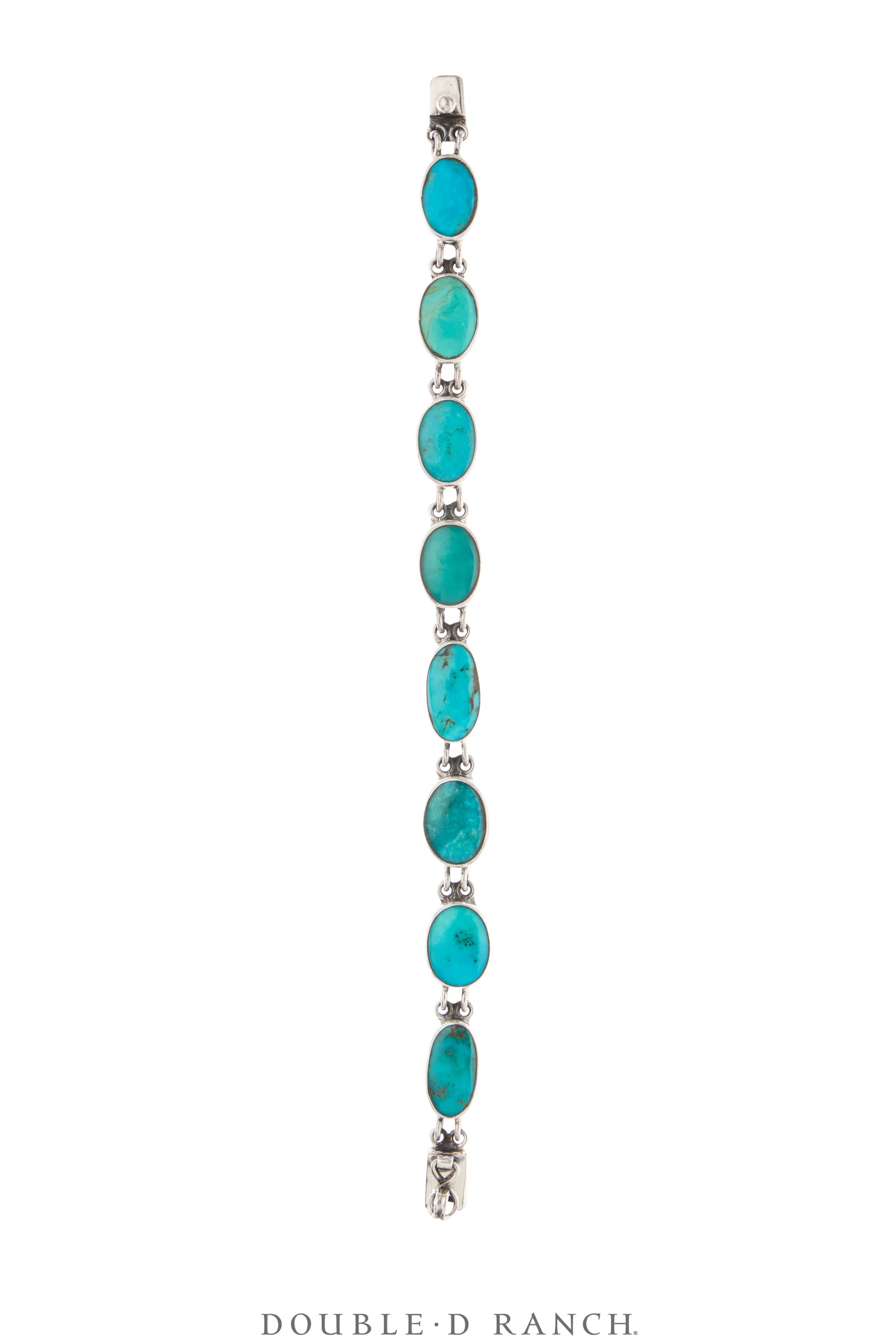 Bracelet, Federico, Chain Inlay, Turquoise, Hallmark, Contemporary, 4130