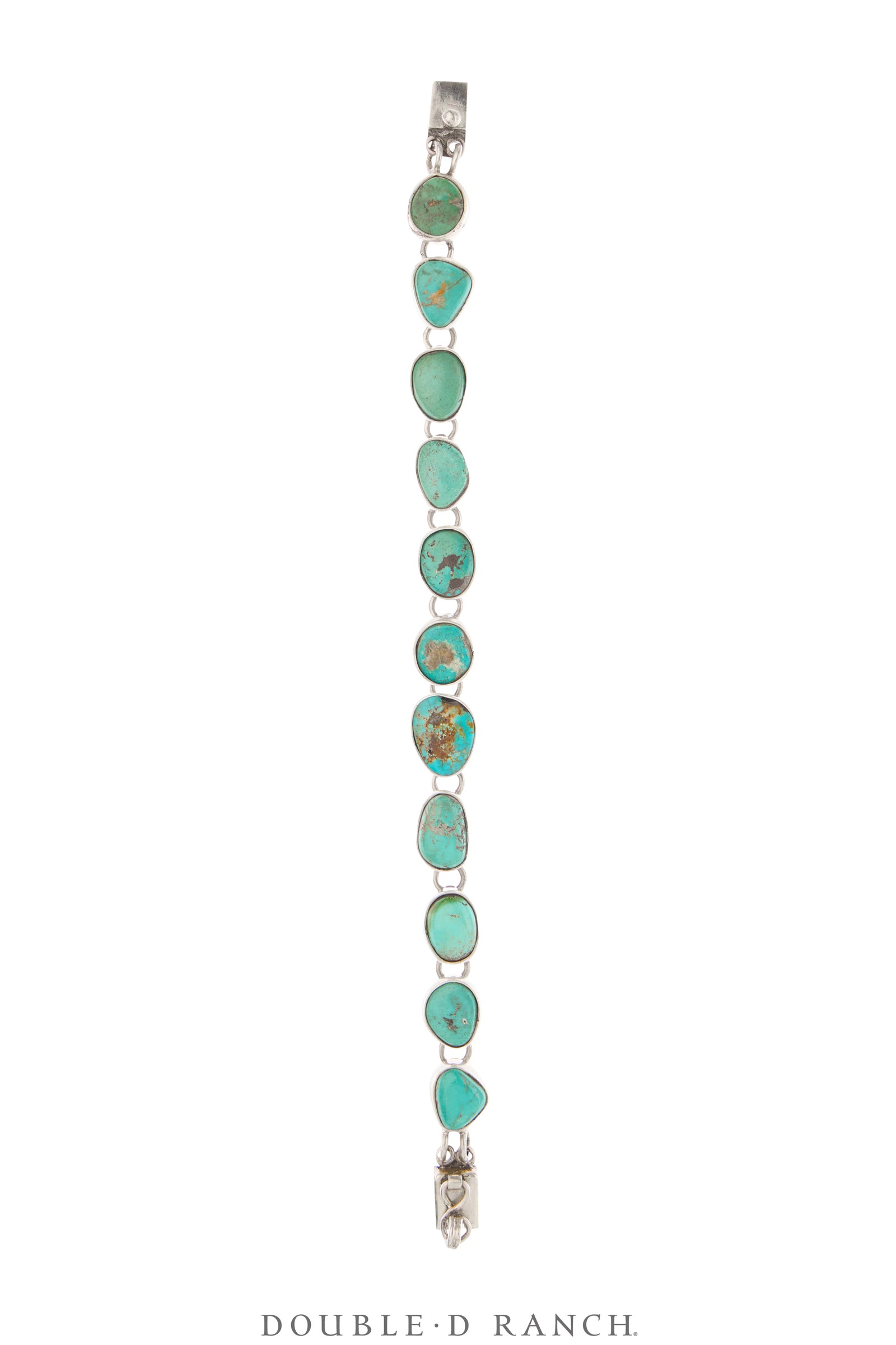 Bracelet, Federico, Chain Inlay, Turquoise, Hallmark, Contemporary, 4131
