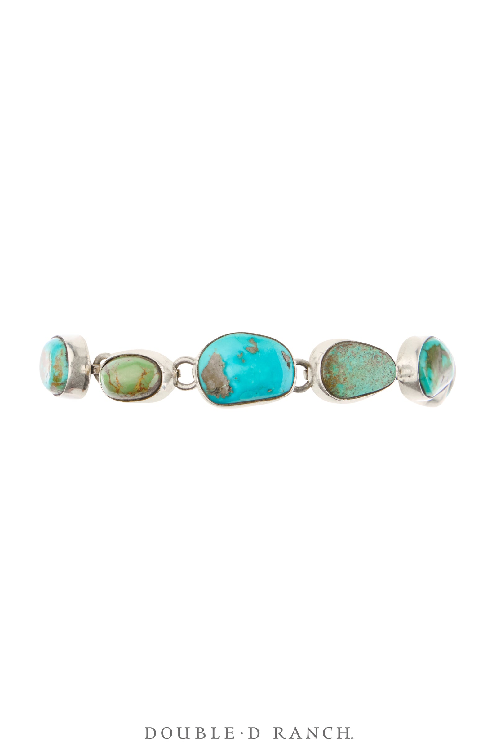 Bracelet, Federico, Chain Inlay, Turquoise, Hallmark, Contemporary, 4132