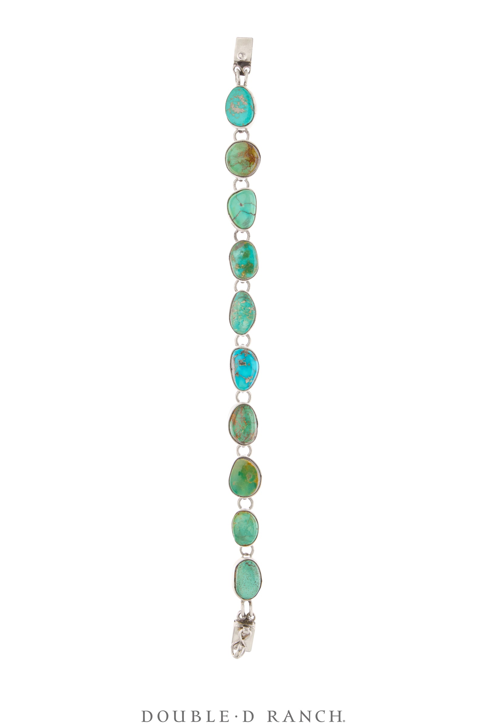 Bracelet, Federico, Chain Inlay, Turquoise, Hallmark, Contemporary, 4133