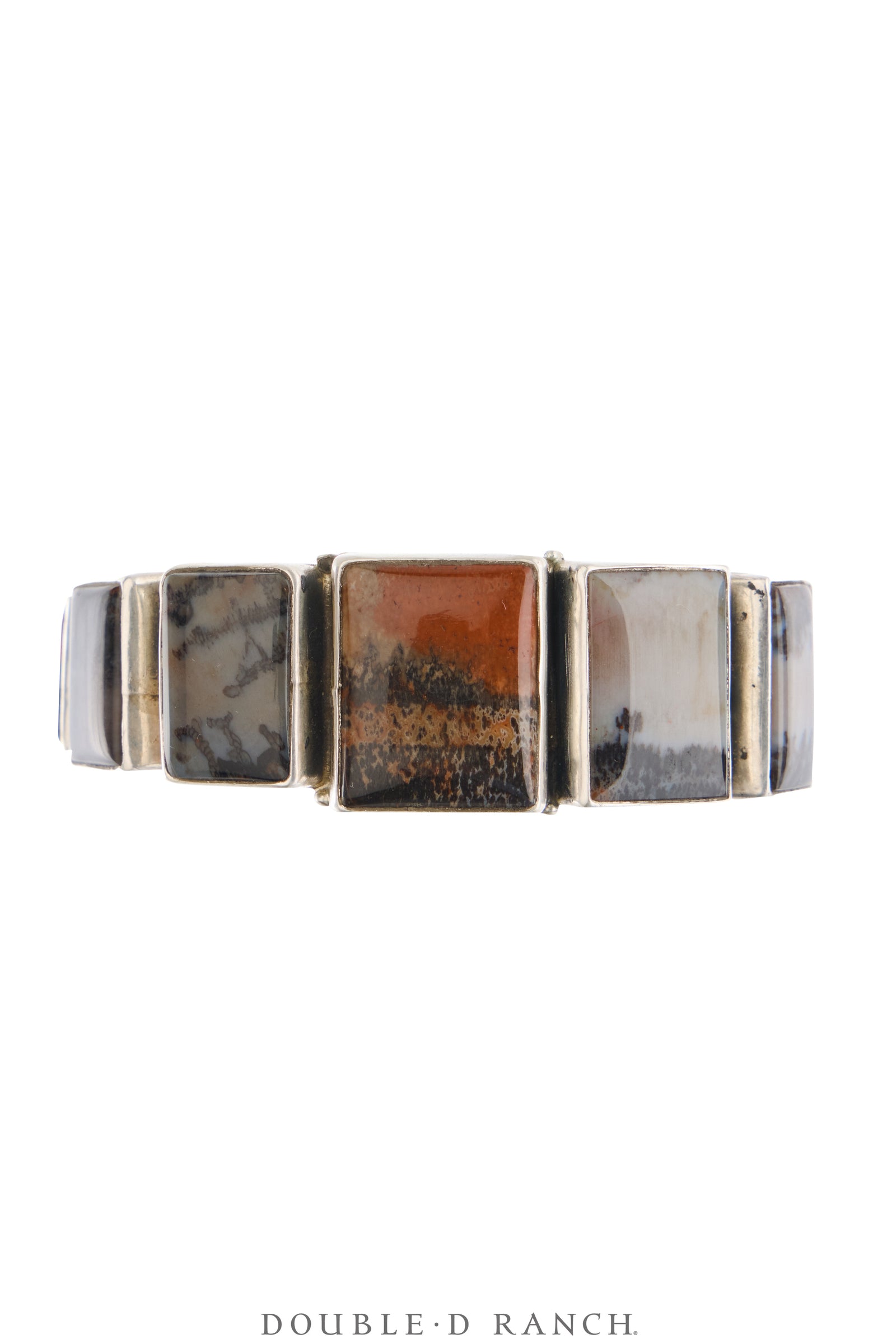 Cuff, Federico, Natural Arizona Rainbow Petrified Wood, Hallmark, Contemporary, 4136