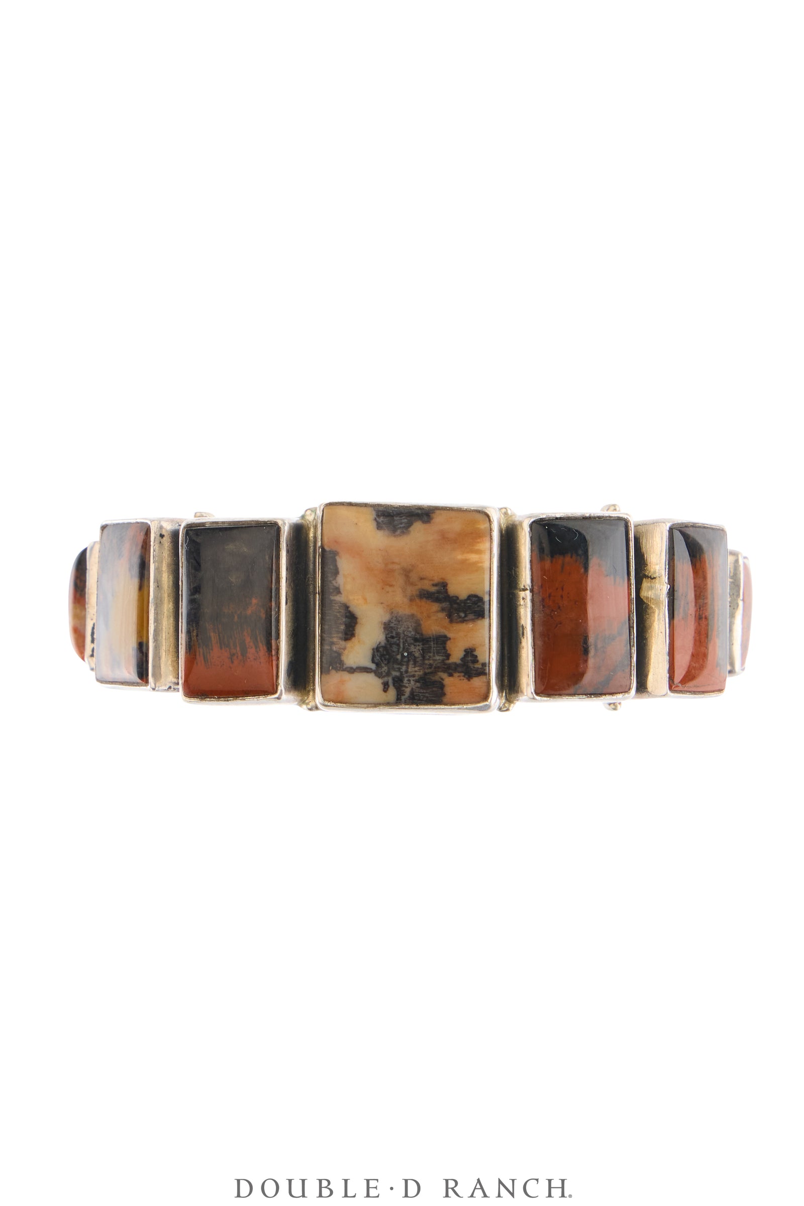 Cuff, Federico, Natural Arizona Rainbow Petrified Wood, Hallmark, Contemporary, 4139