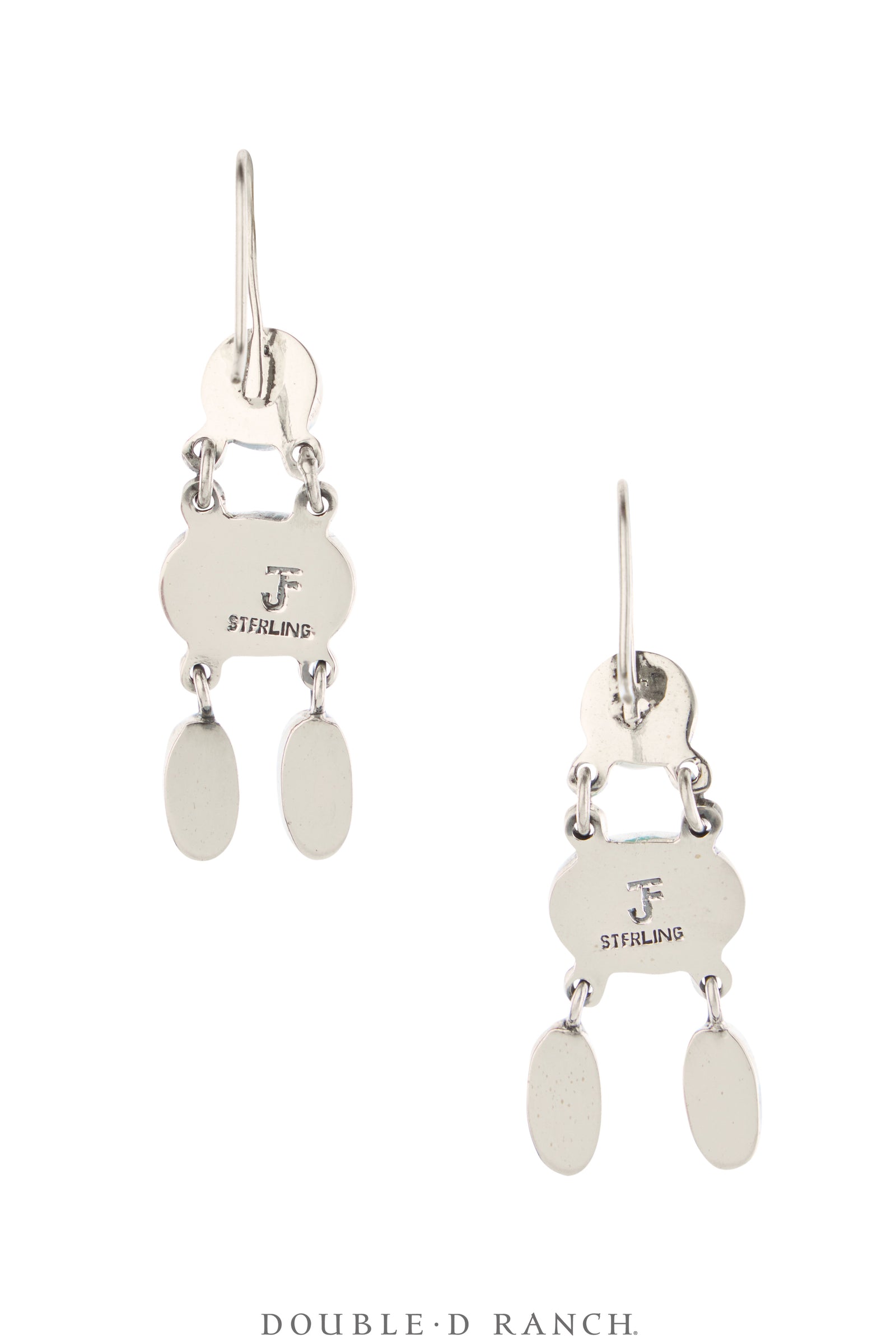 Earrings, Federico, Drop, Turquoise, Hallmark, Contemporary, 2197