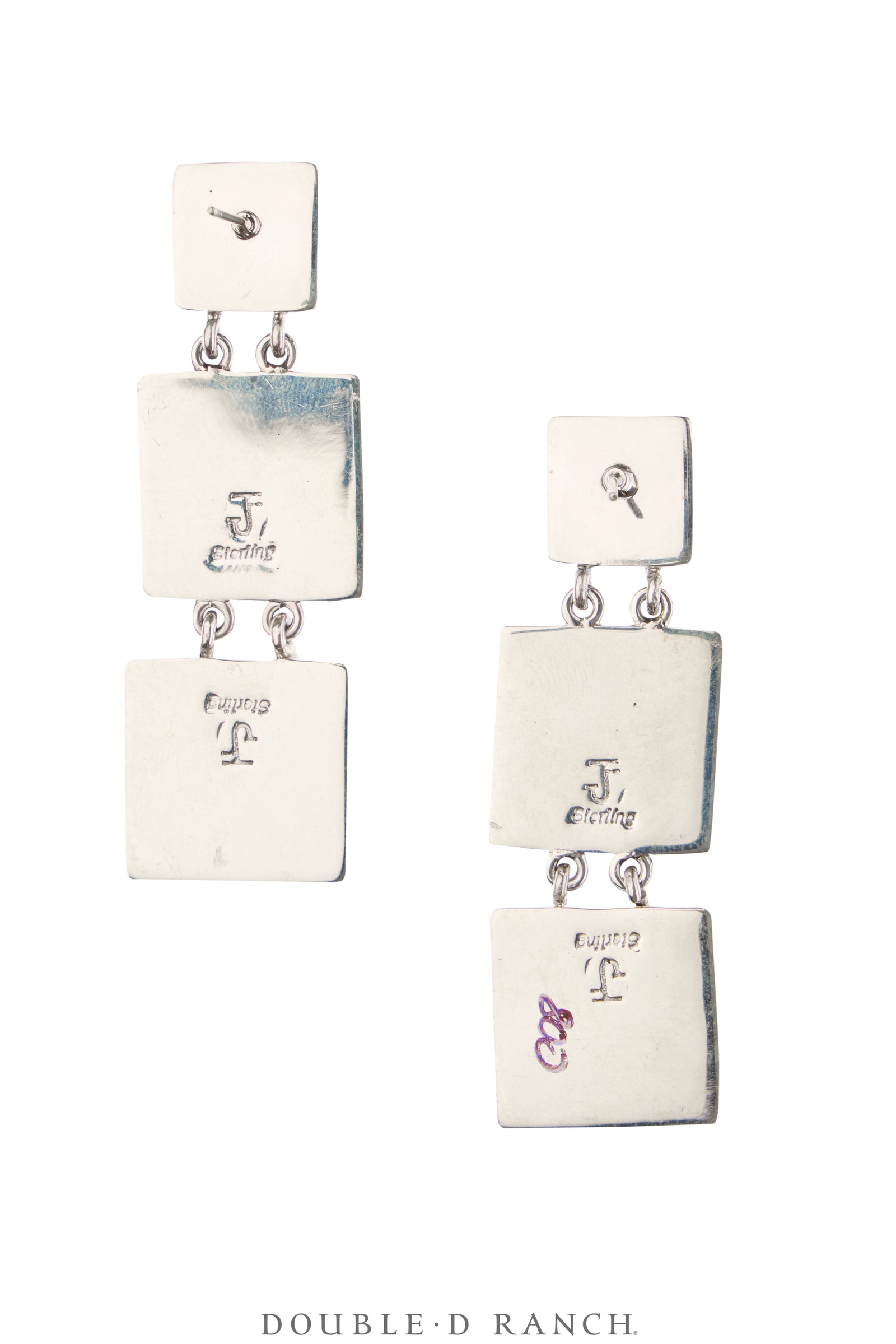 Earrings, Federico, Ladder, Malachite, Contemporary, 2201