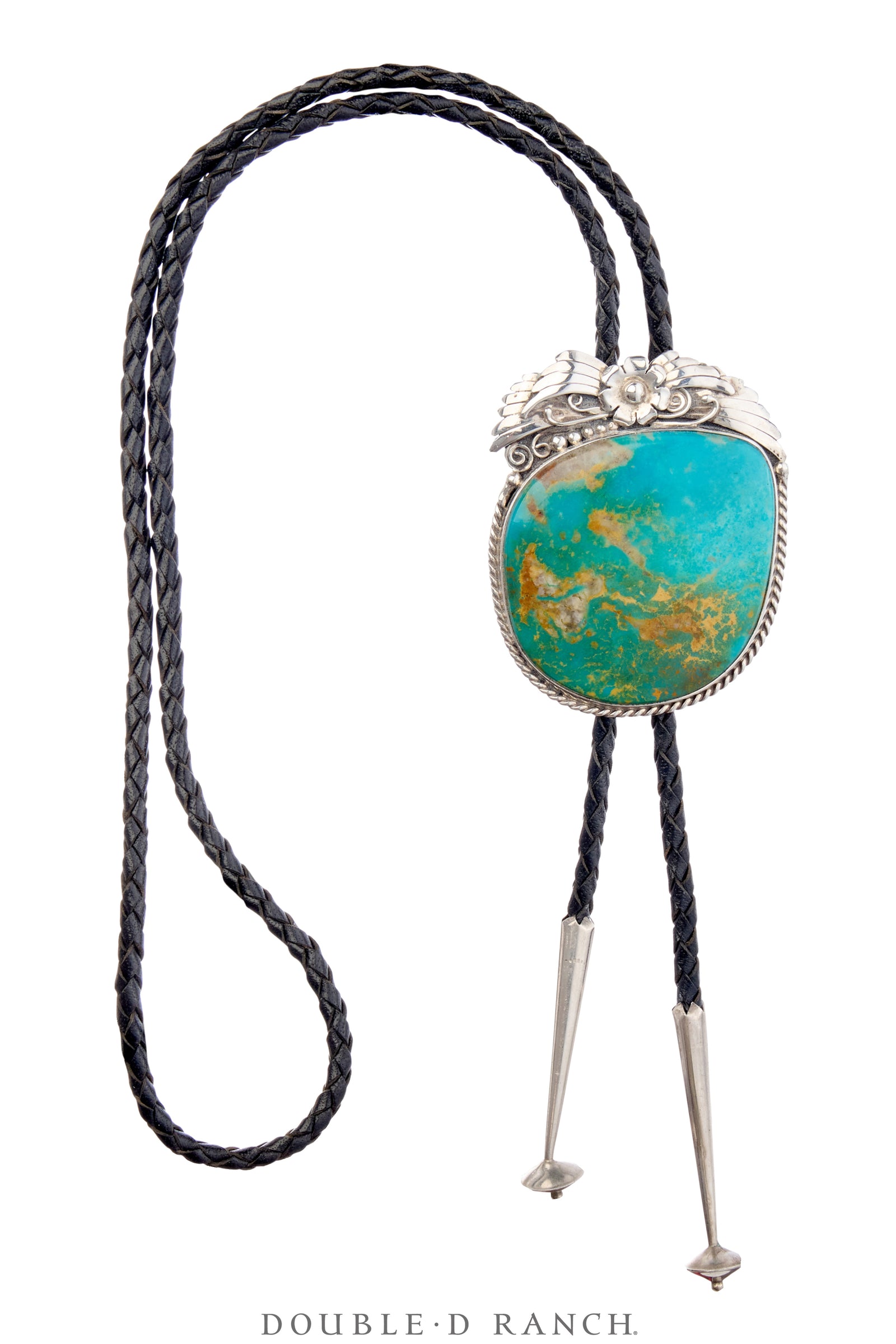Bolo, Natural Stone, Turquoise, Hallmark, Contemporary, 3485