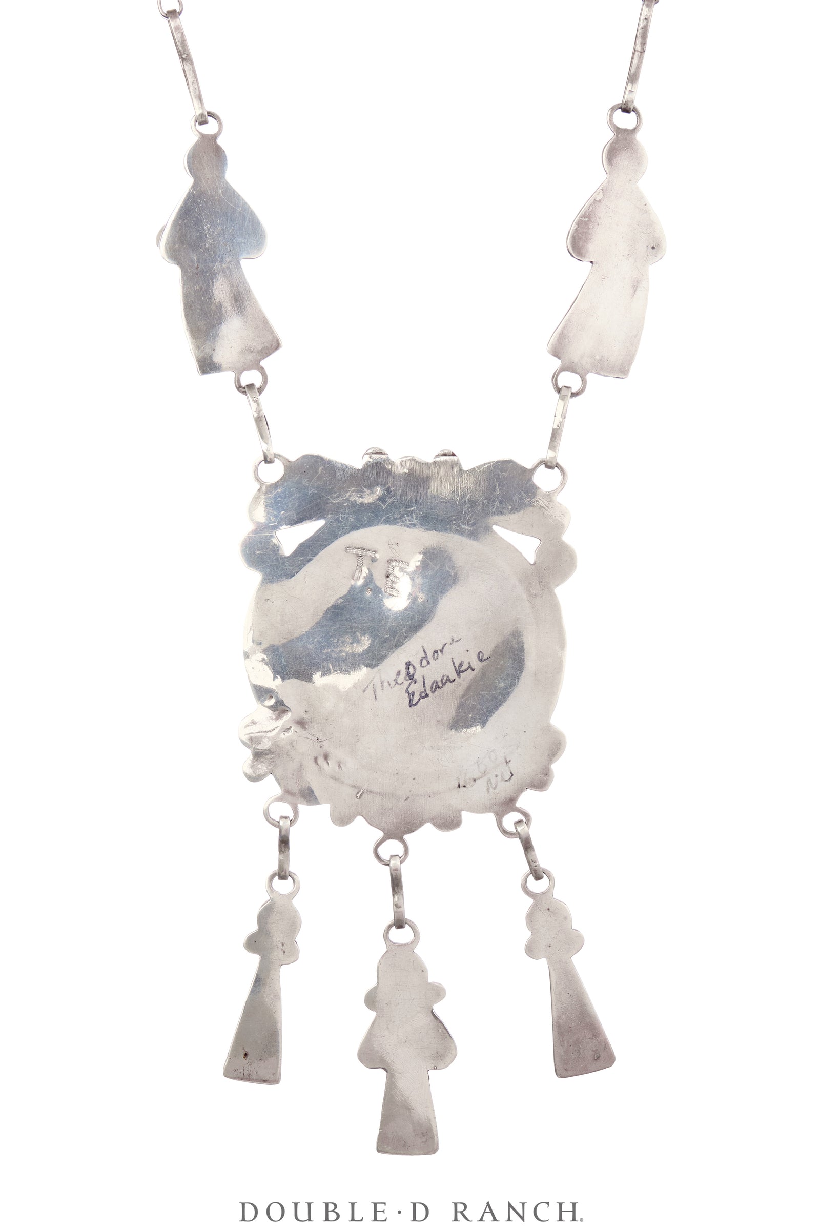 Necklace, Inlay, Mixed Stones, Hummingbird, Hallmark, Vintage, 3574