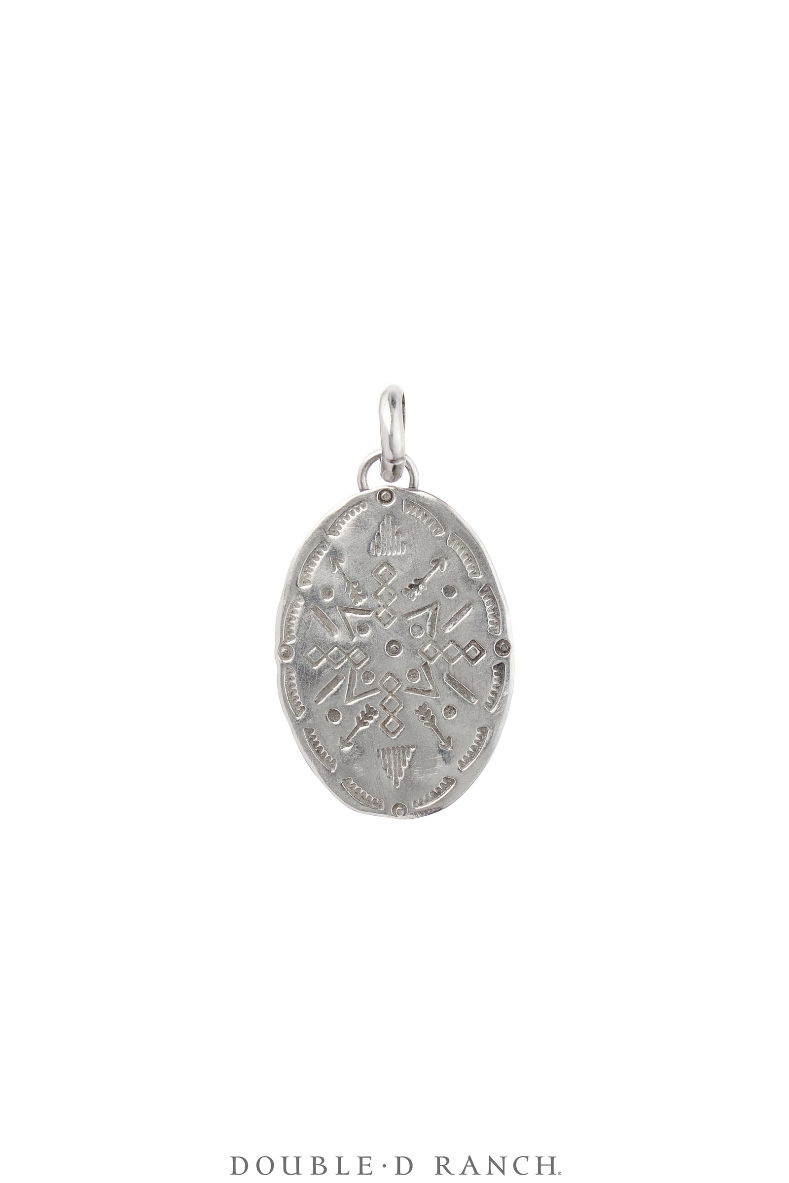 Pendant, Charm, Concho, Peyote Bird, Contemporary, 1150