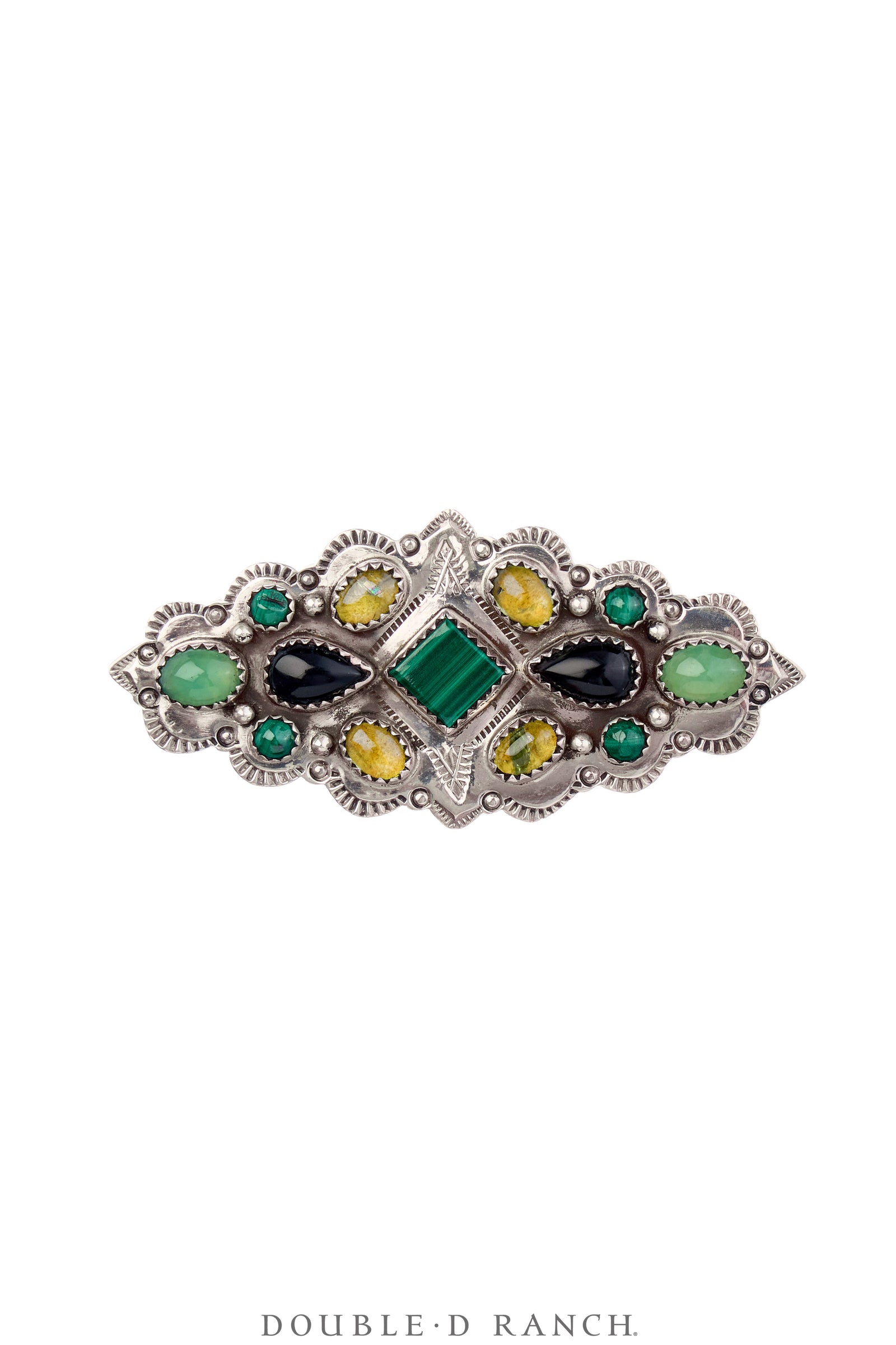 Pin, Novelty, Malachite & Jewels, Hallmark, Contemporary, 1179