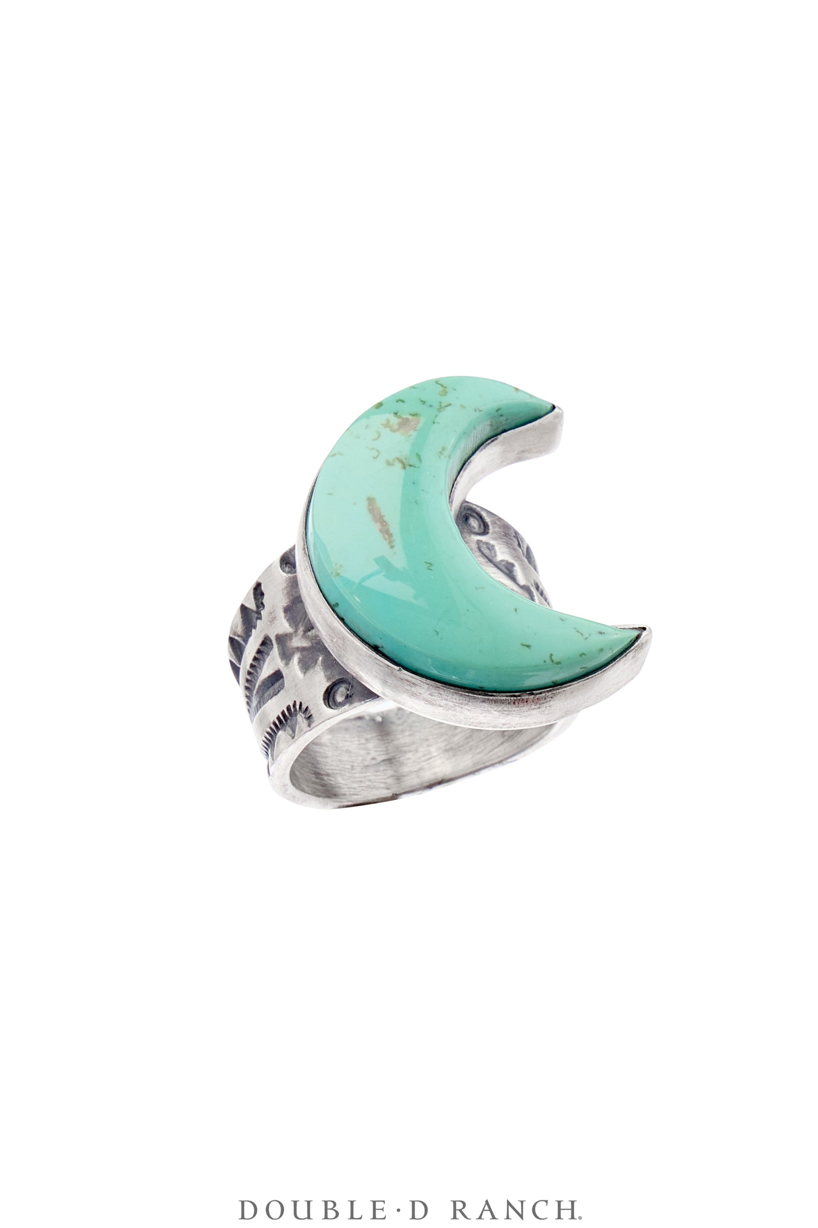 Ring, Novelty , Various Stones, Half Moon, Hallmark, Contemporary, 1723