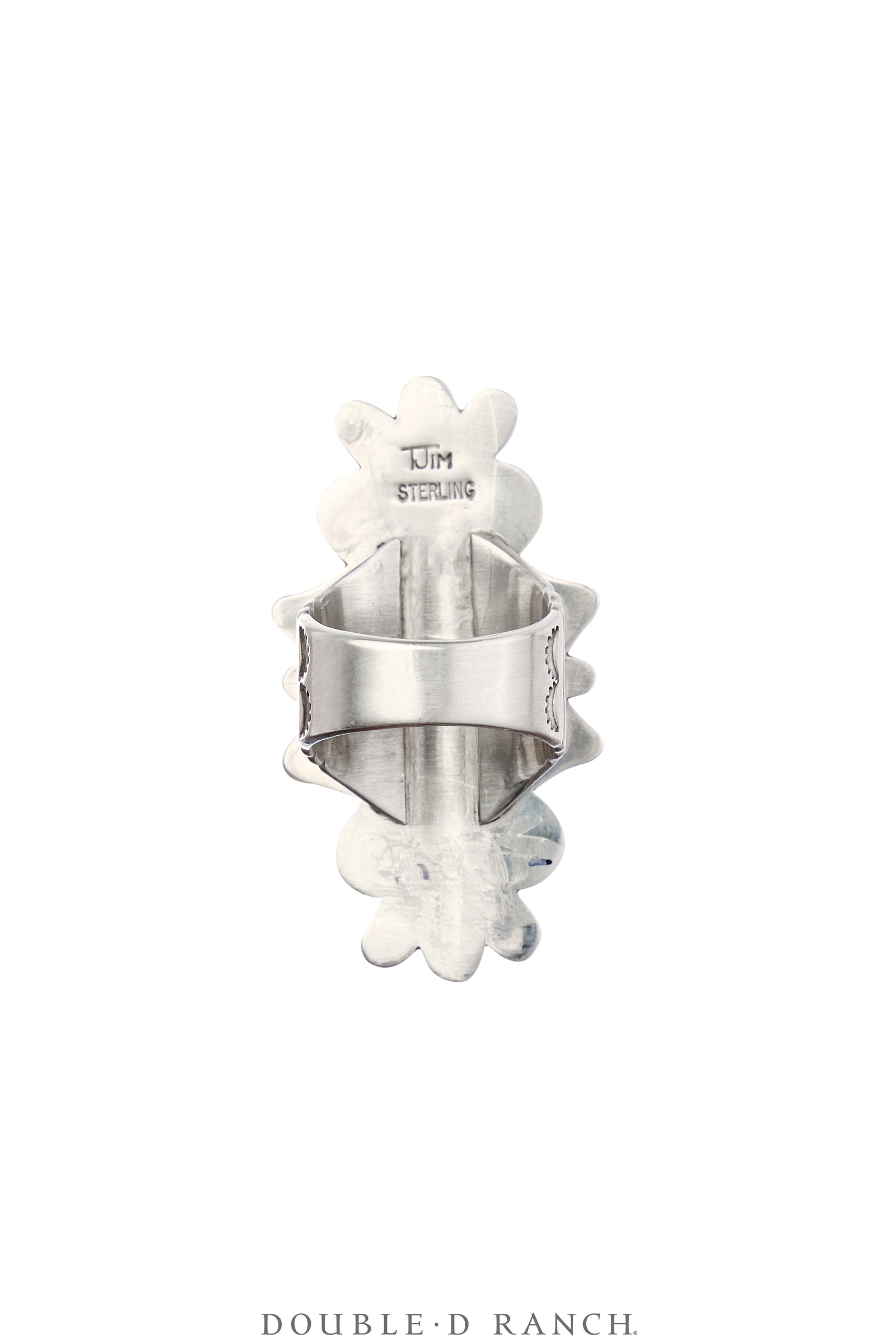 Ring, Shield, Sterling Silver, Hallmark, Contemporary 8, 1758