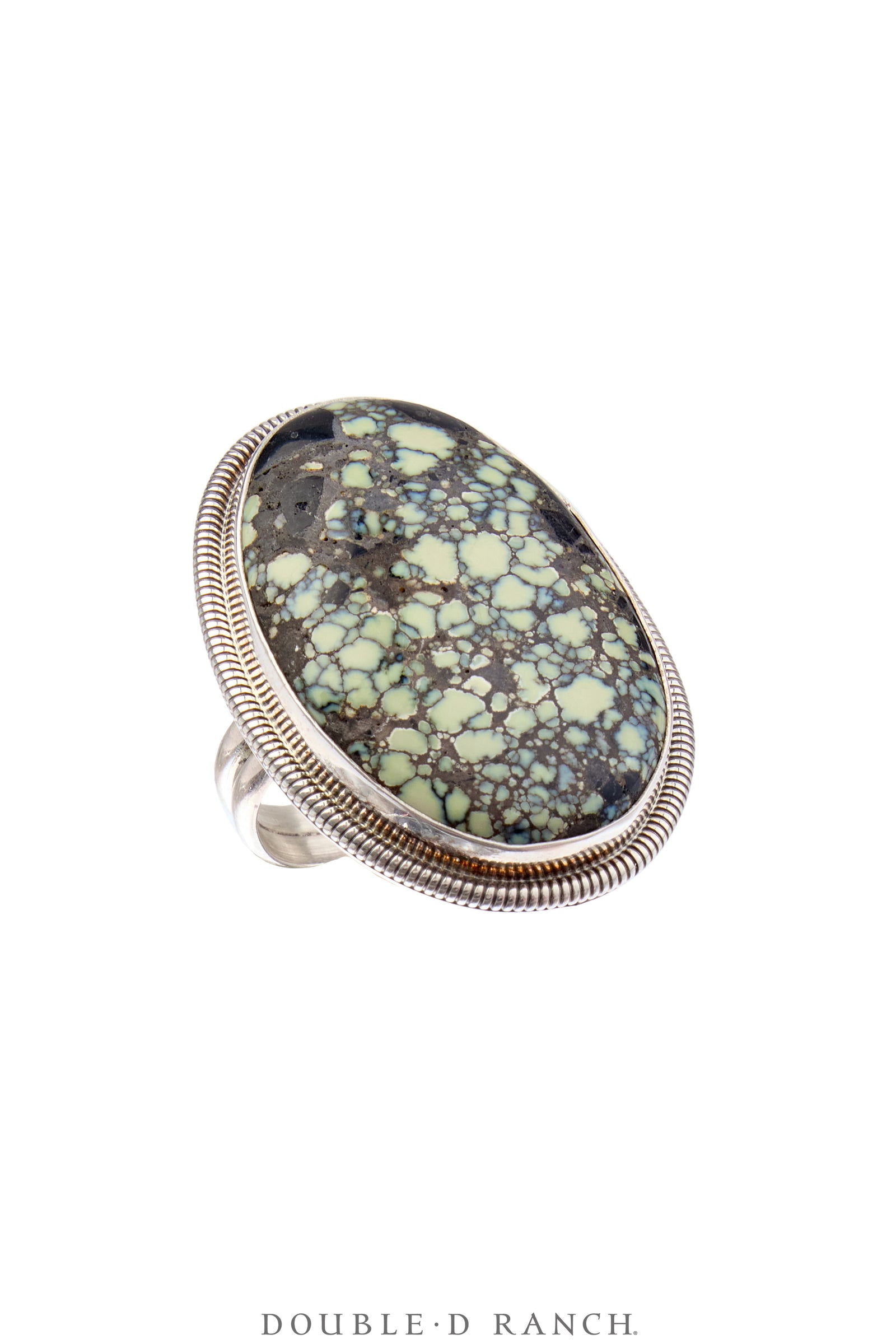 Ring, Natural Stone, Turquoise, Palomino Mine, Heavy Matrix, Hallmark, Contemporary, 10, 1800