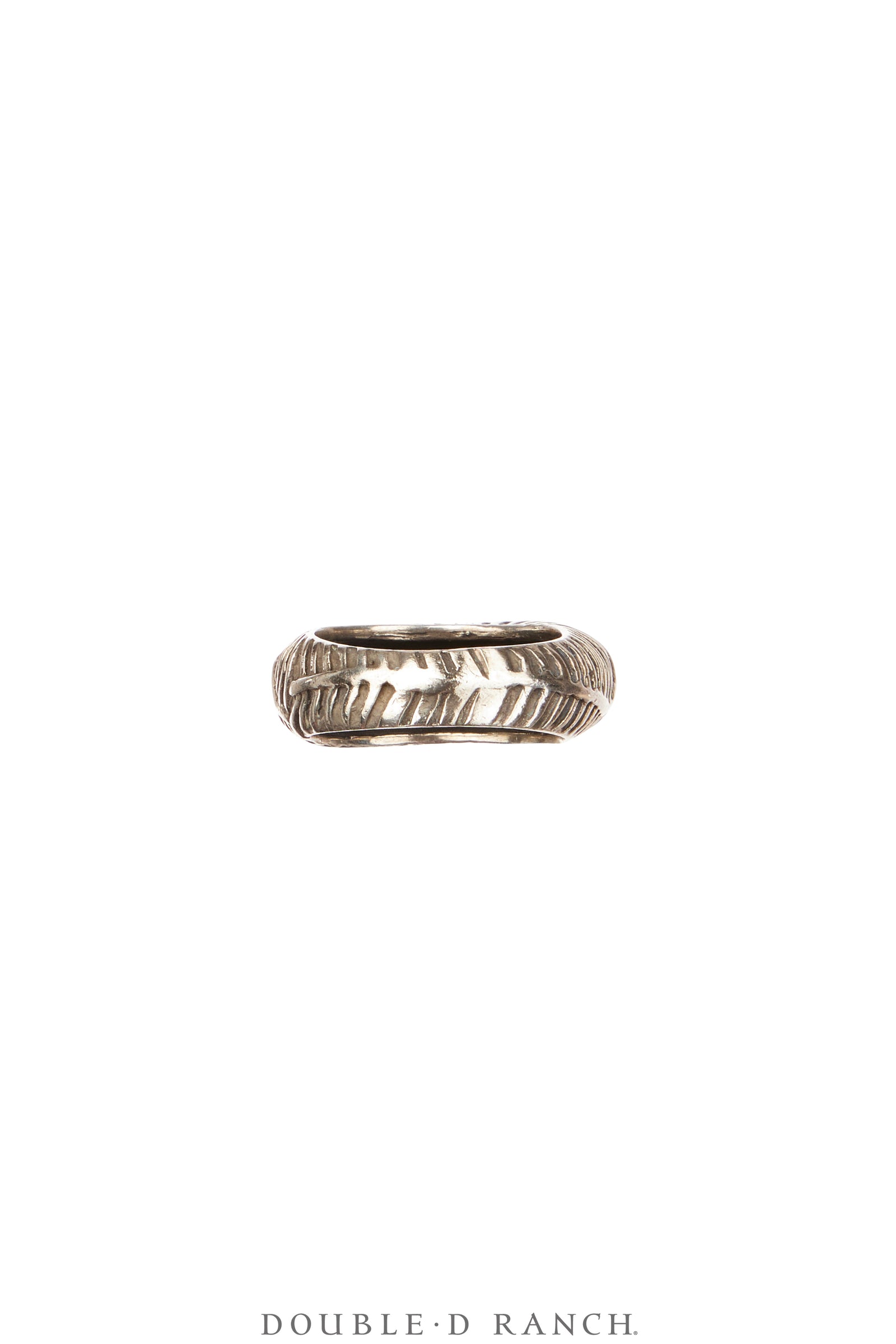 Ring, Dian Malouf, Stacker, Sterling Silver, Organic, Hallmark, Contemporary, 1816