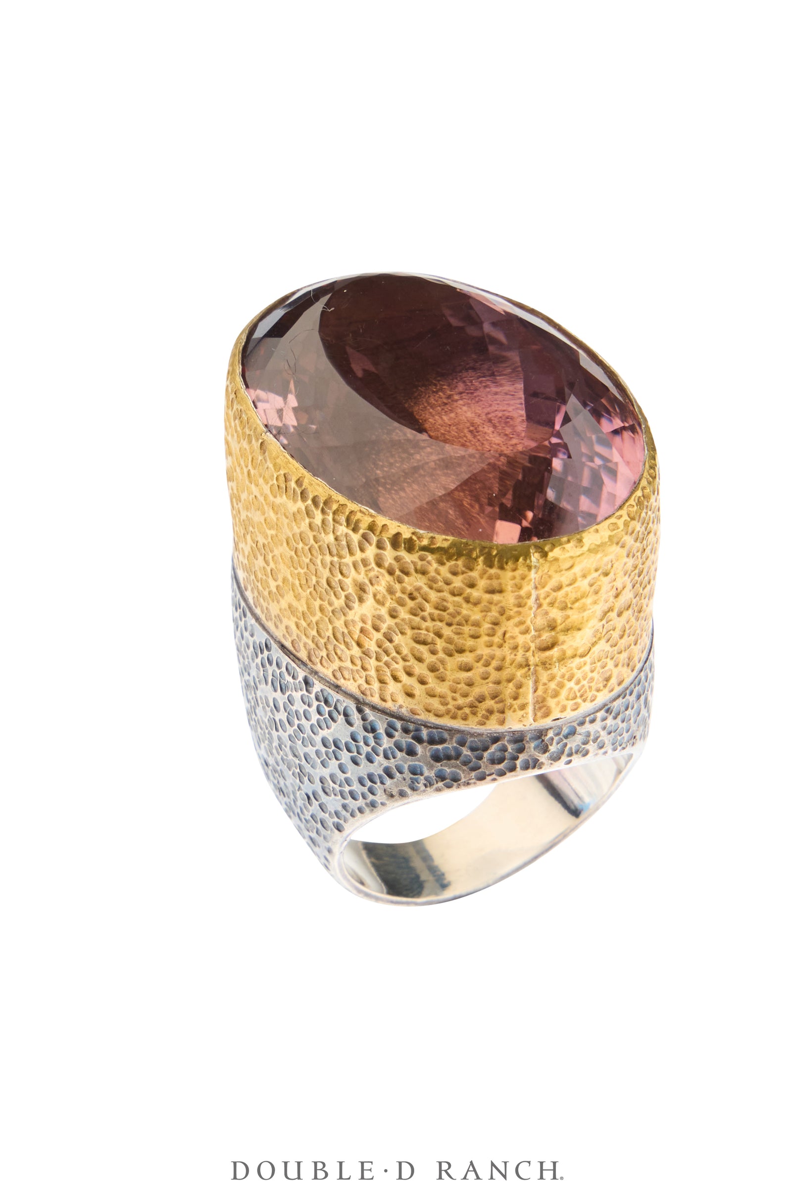 Ring, Amethyst, 24K Gold, Bora Hallmark, Contemporary, 1942