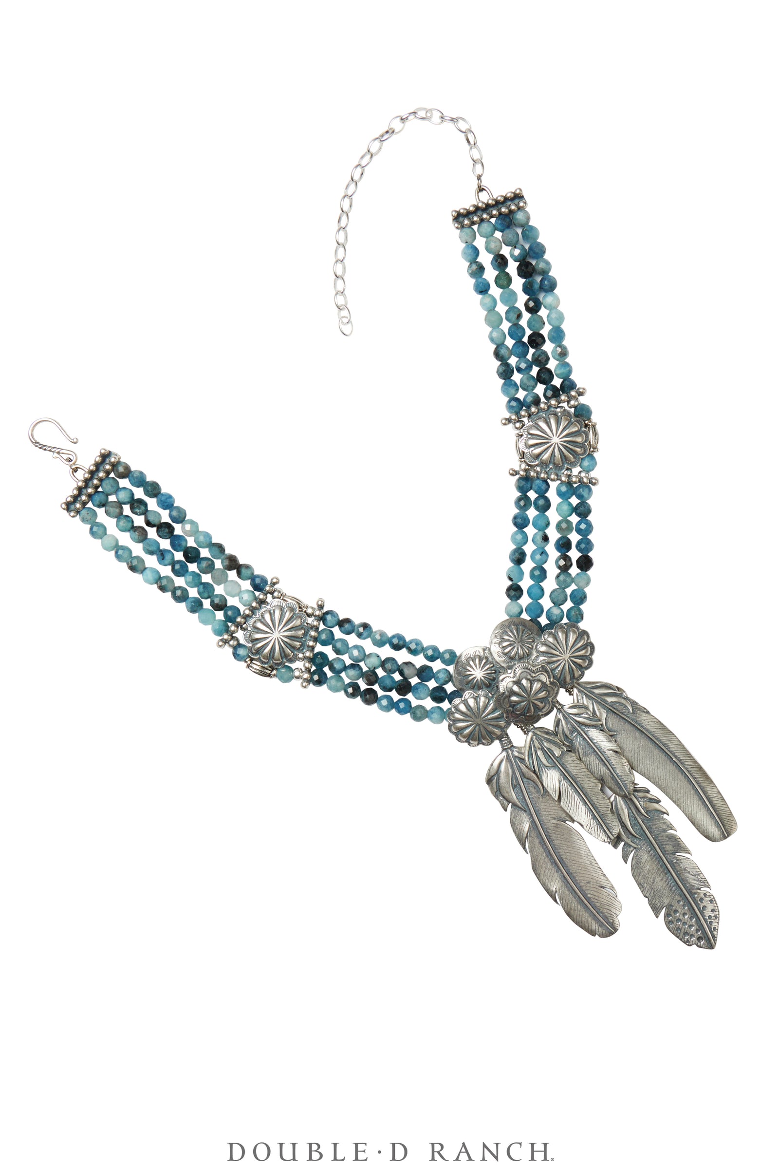 Necklace, Mummy's Bundle, by Double D Ranch, Karmina, Collar, Feathers, 124A