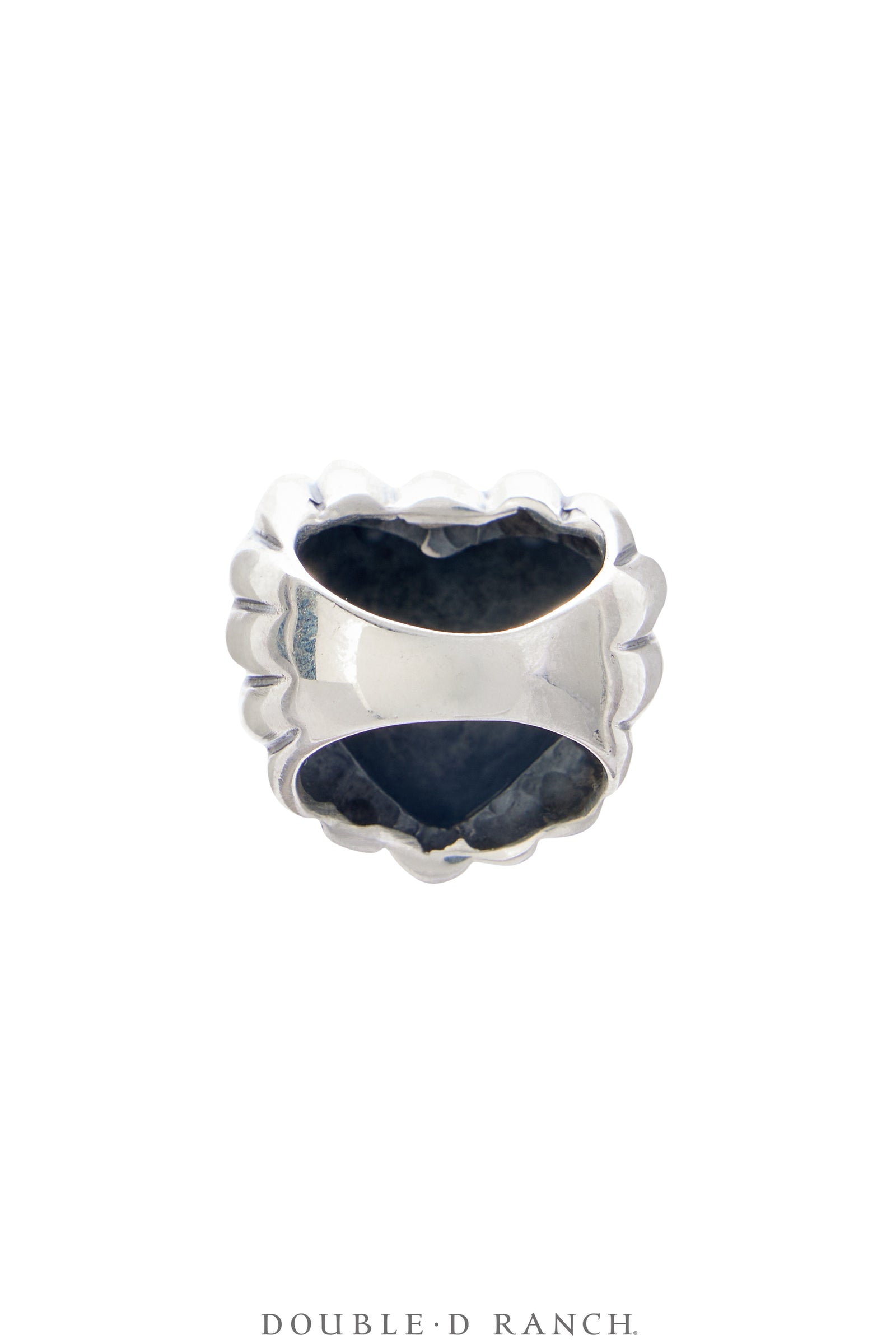 Ring, Dian Malouf, Sterling Silver, Puffed Heart, Hallmark, Contemporary, 1679
