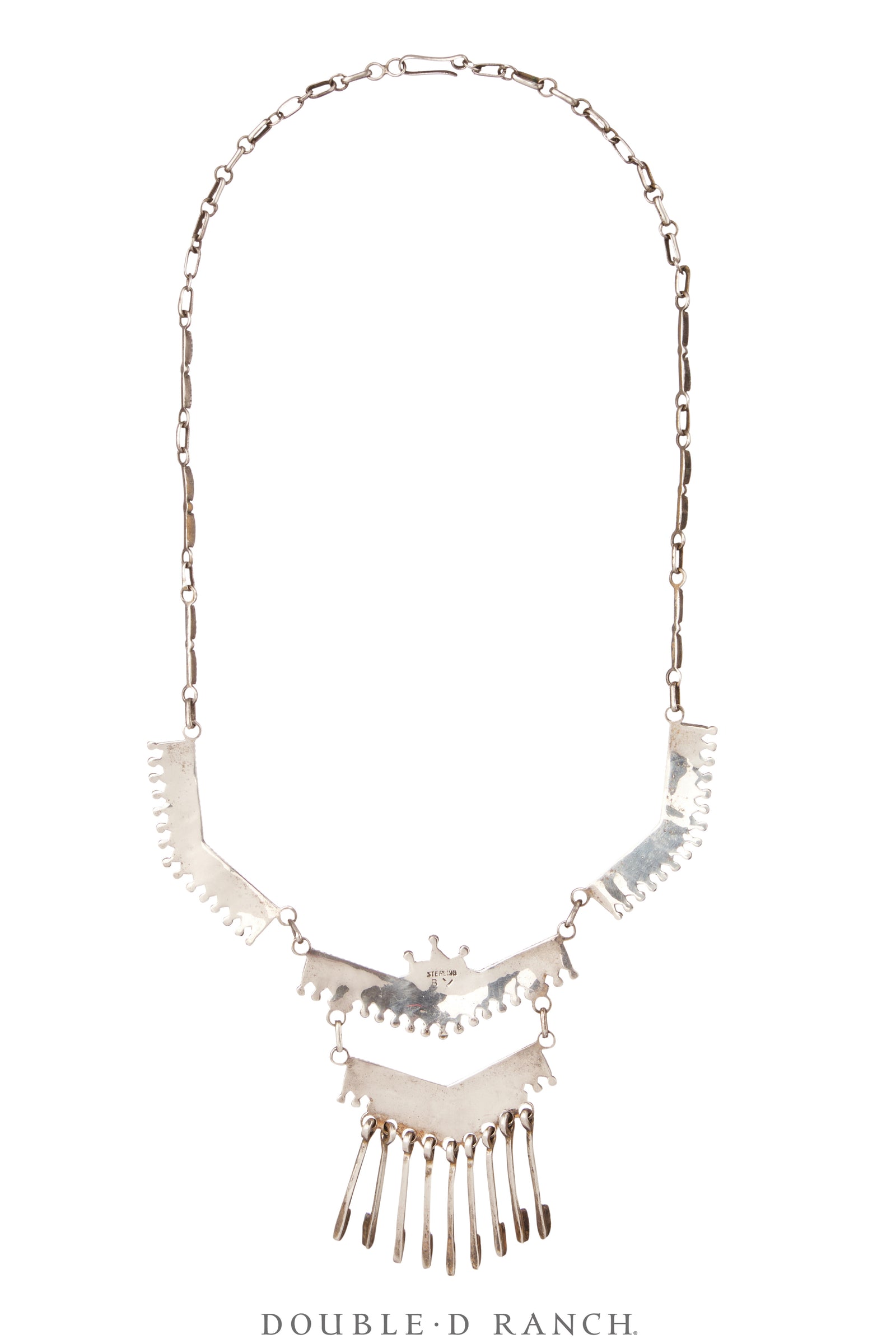 Necklace, Princess, Turquoise, Zuni Needlepoint, Hallmark, Vintage, 3613