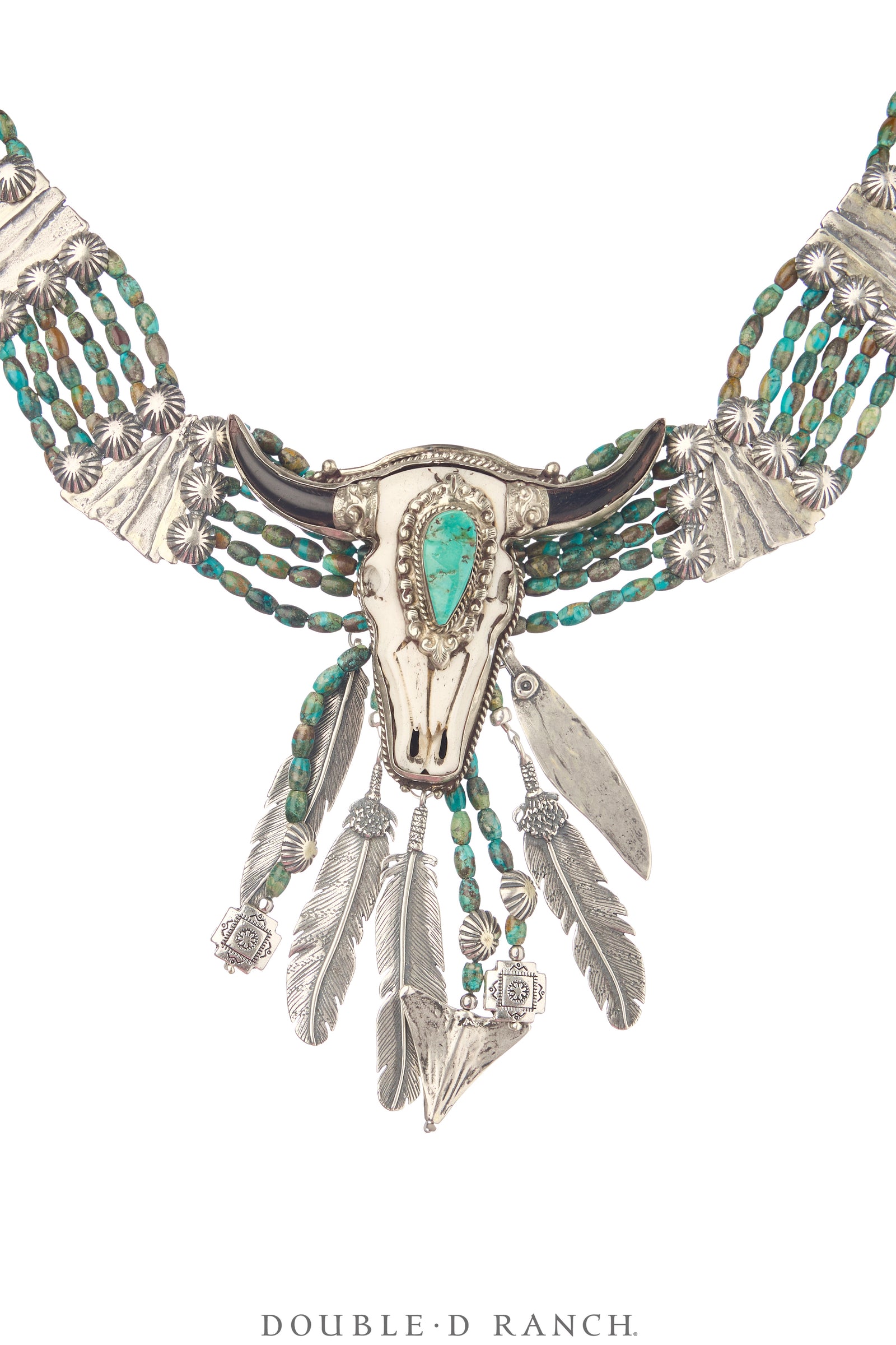 Necklace, Mummy's Bundle, by Double D Ranch, Nokomis, Longhorn, 104