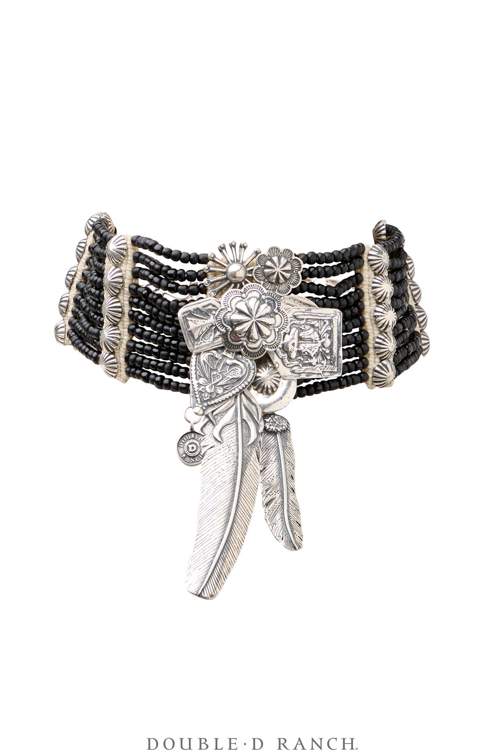 Necklace, Mummy's Bundle, by Double D Ranch, Aguilar, Choker, Crosses & Charms, 142D