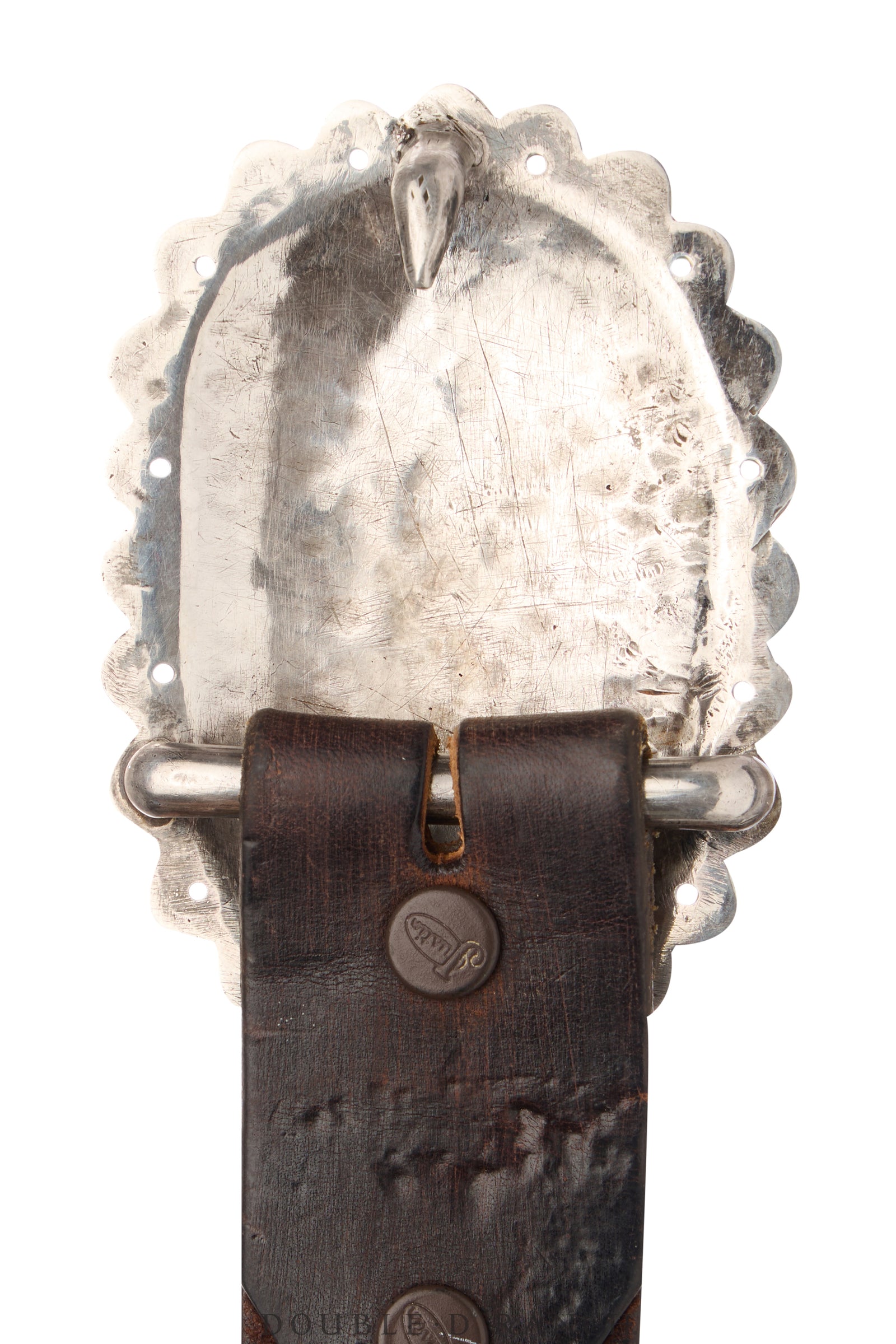 Belt, A Vintage, Buckle, Concho, Turquoise, Old Pawn ‘40s, 767