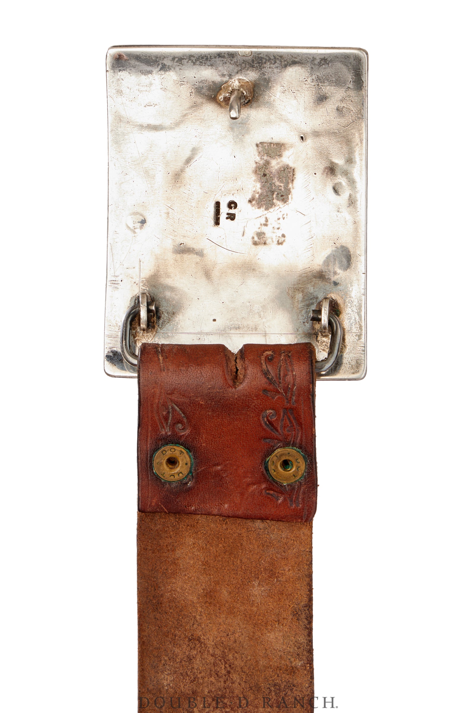 Belt, A Vintage, Buckle, Concho, Turquoise, Hallmark, Vintage, 800