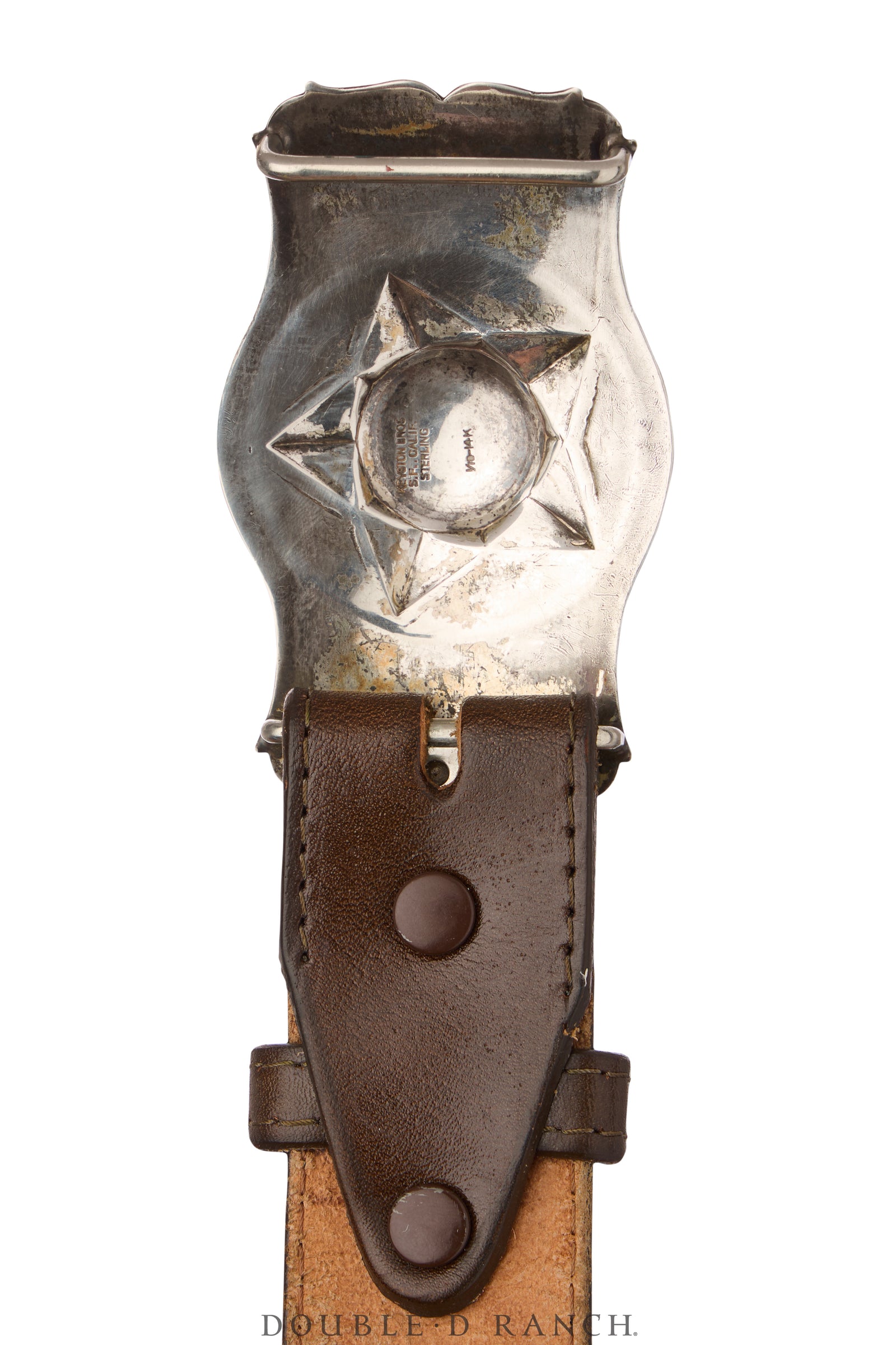 Belt, A Vintage, Buckle, Western, Horse Profile, Hallmark, Vintage late ‘40s, 779